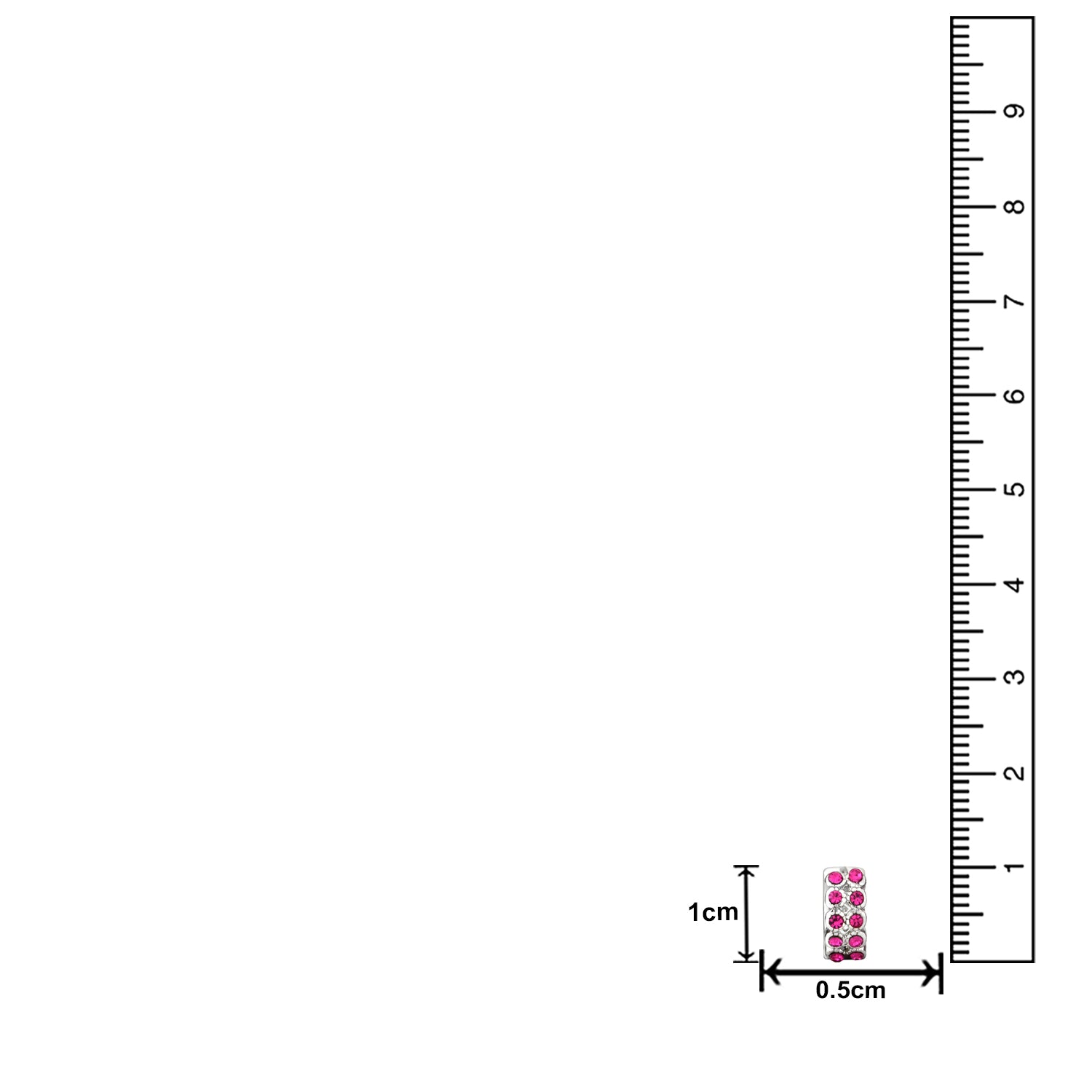 Classic Crystals Hoop Bali Earrings