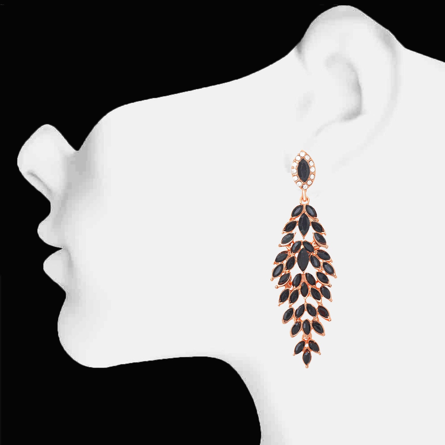 Dazzling Crystals Dangler Earrings