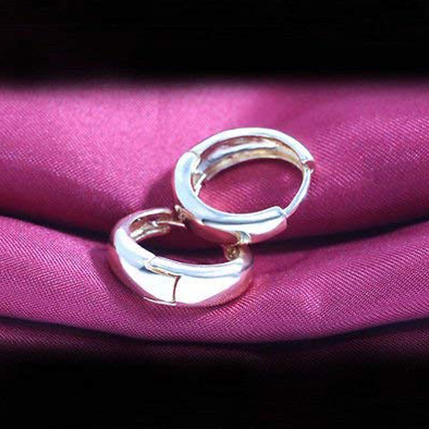 Bollywood Styled Piercing Kaju Bali / Hoop Pair of Mens Earrings