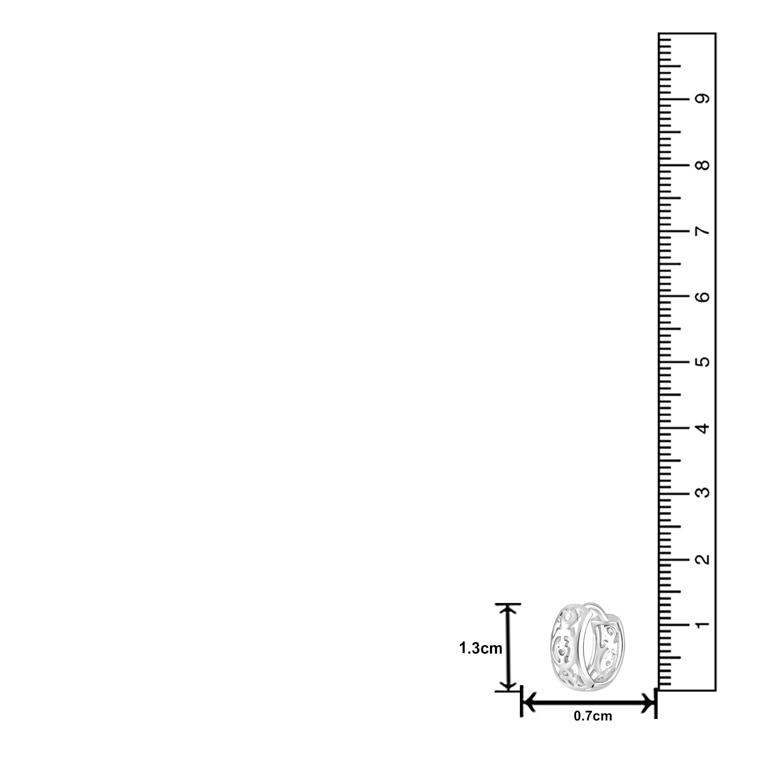 Classic Hoop Bali Earrings Pair