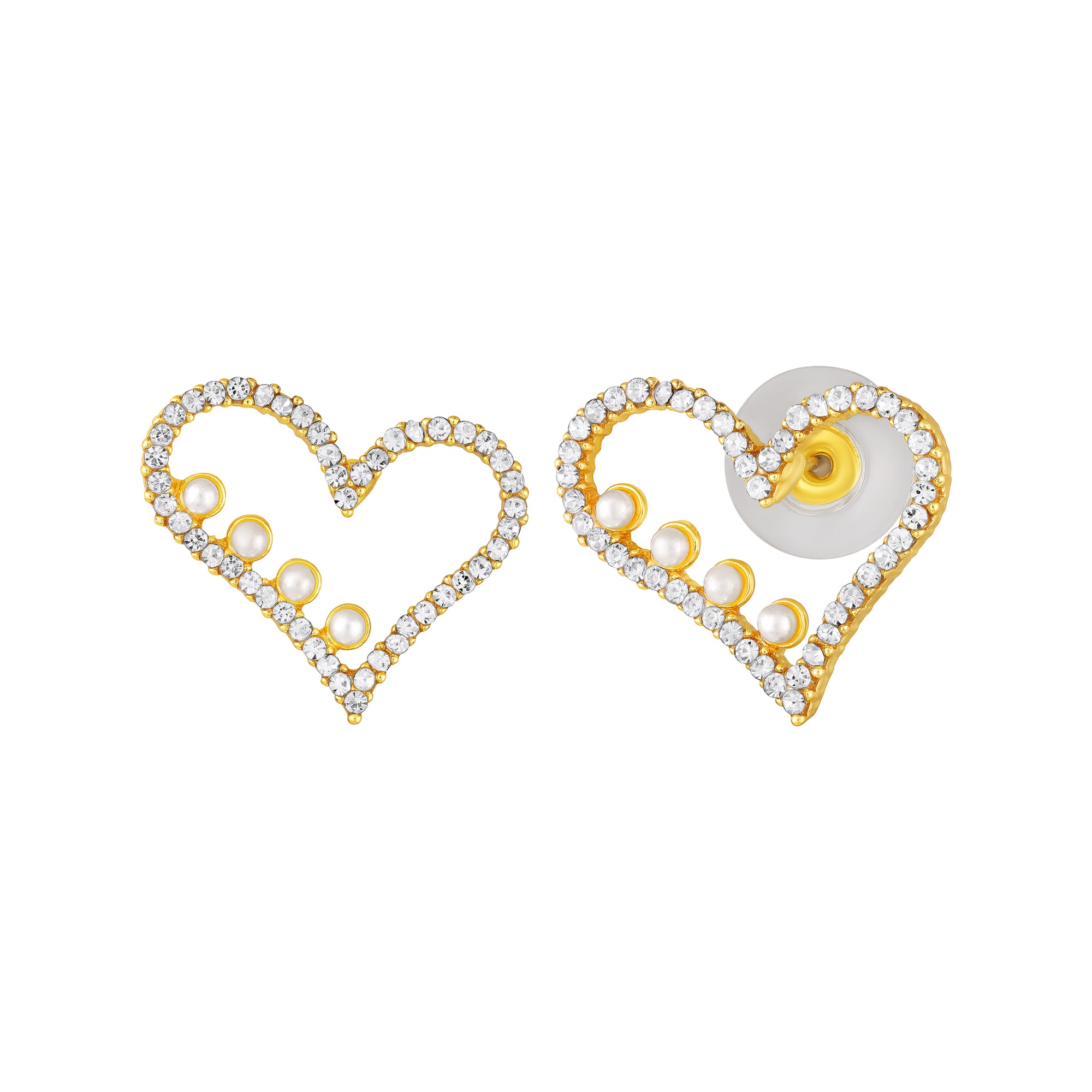 Cute Heart Stud Earrings