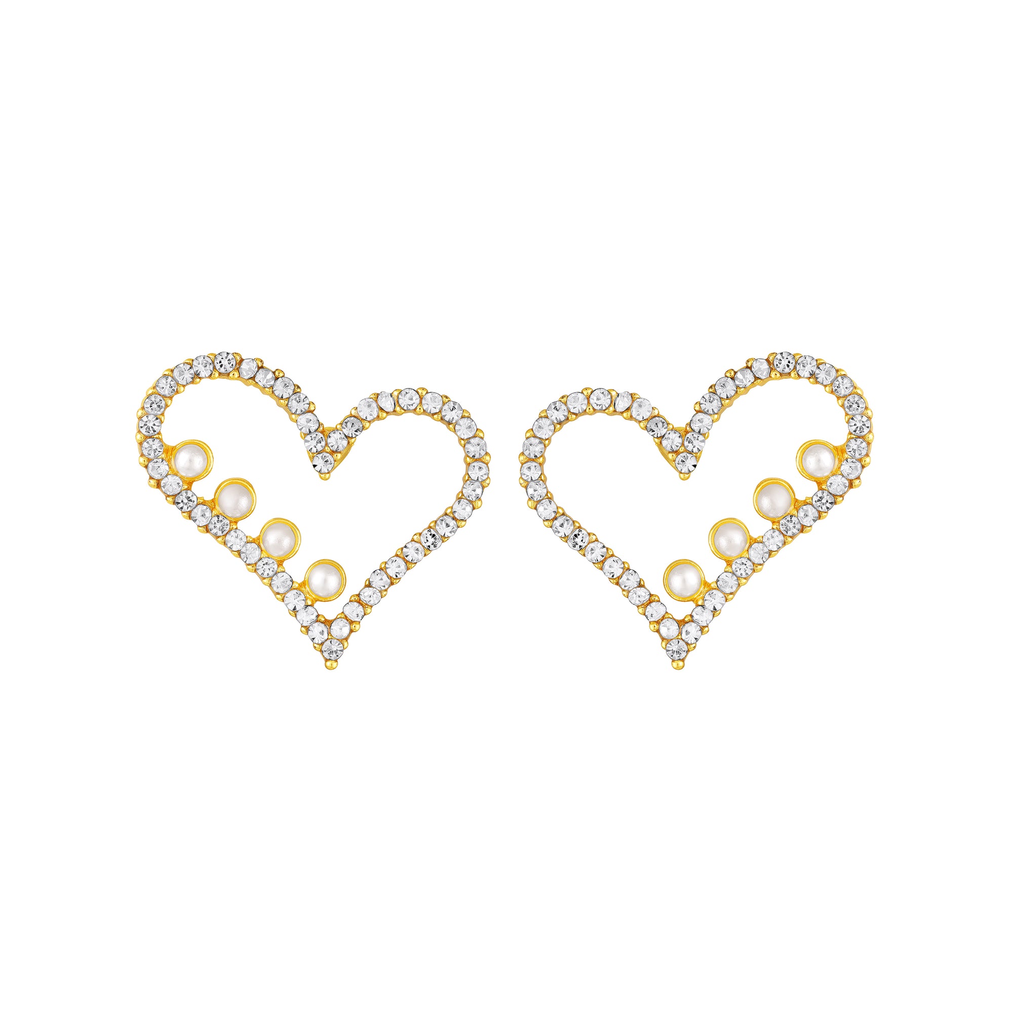 Cute Heart Stud Earrings