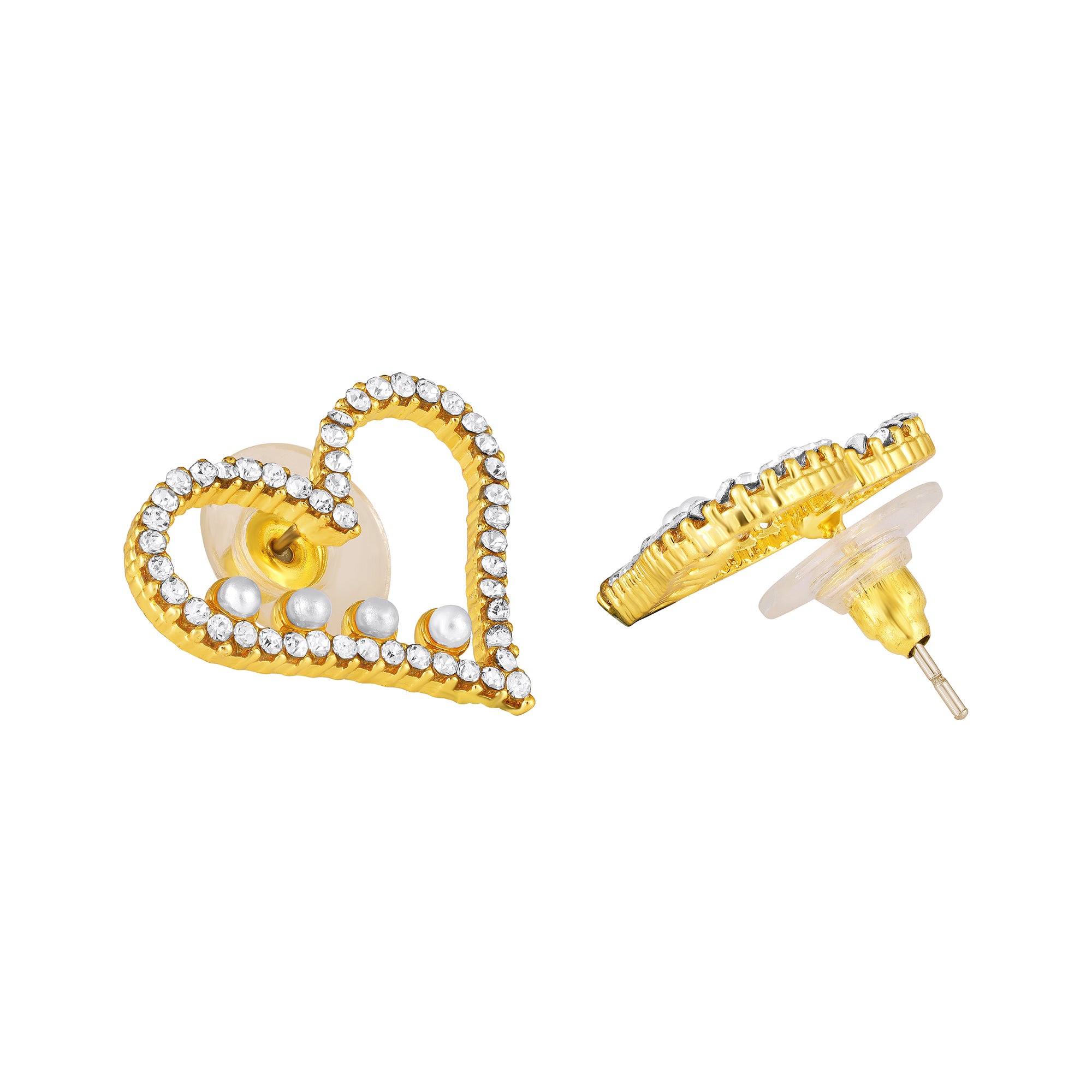 Cute Heart Stud Earrings