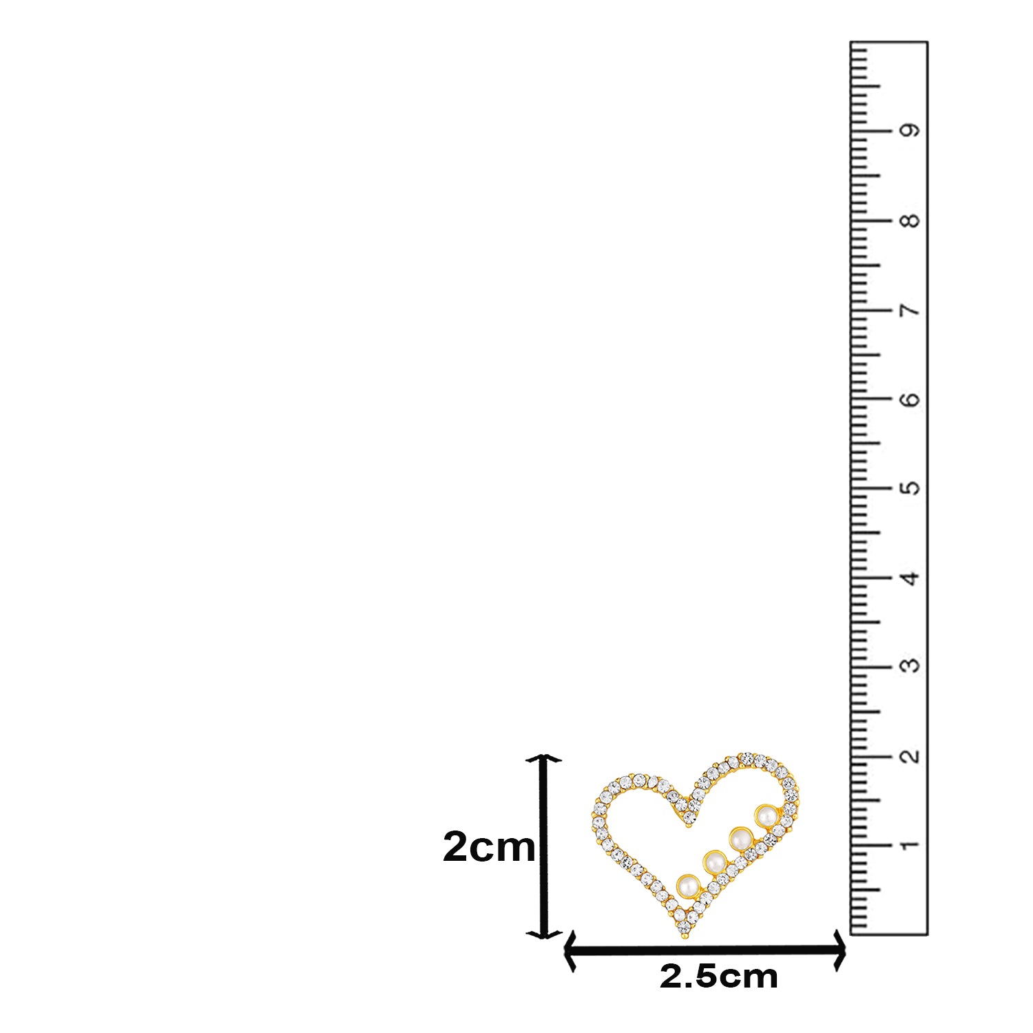 Cute Heart Stud Earrings