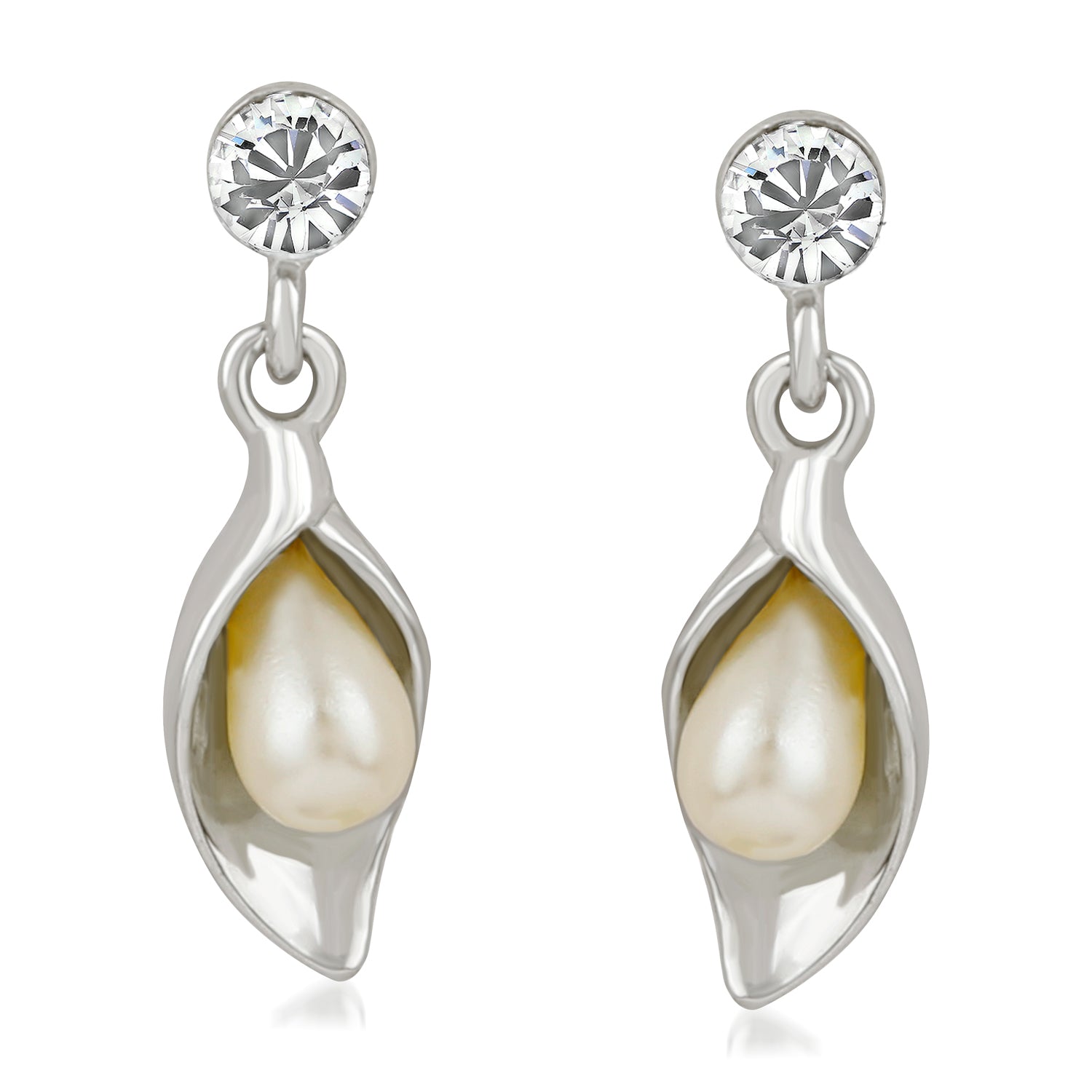 Ethereal Solitaire Earrings