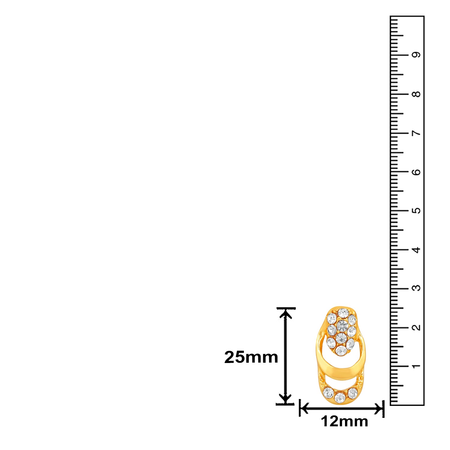 Exclusive Crystal Valentine Earrings