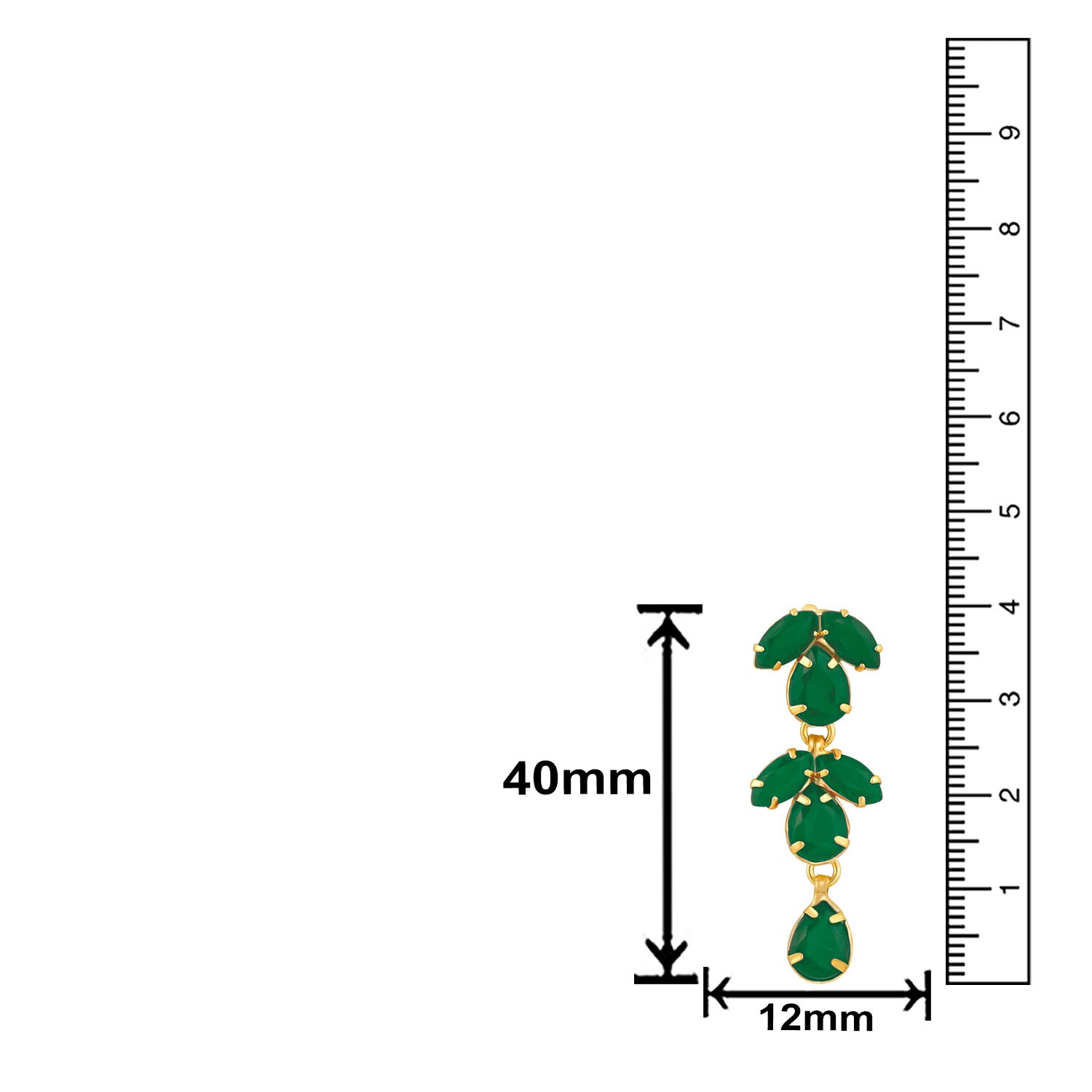 Elegant Designer Crystal Earrings