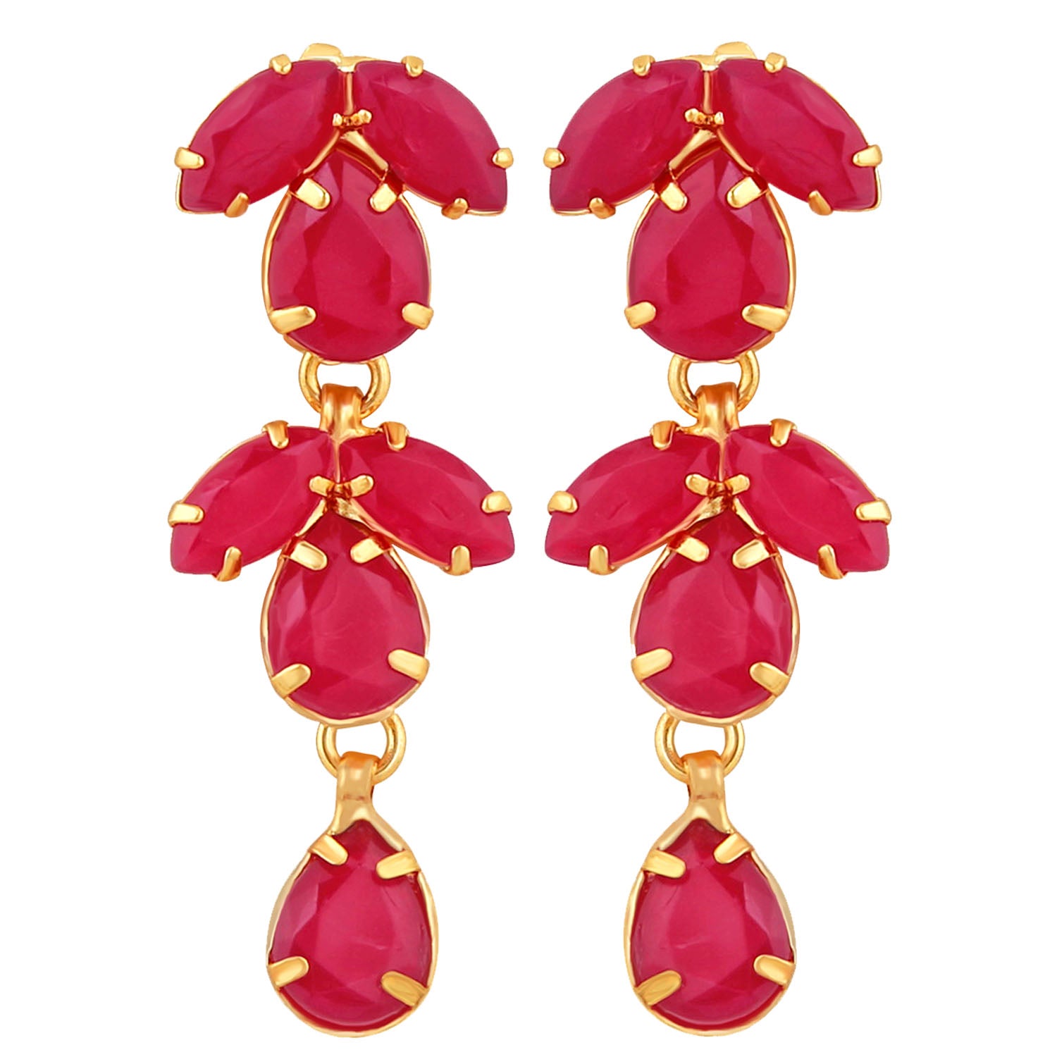 Elegant Designer Crystal Earrings