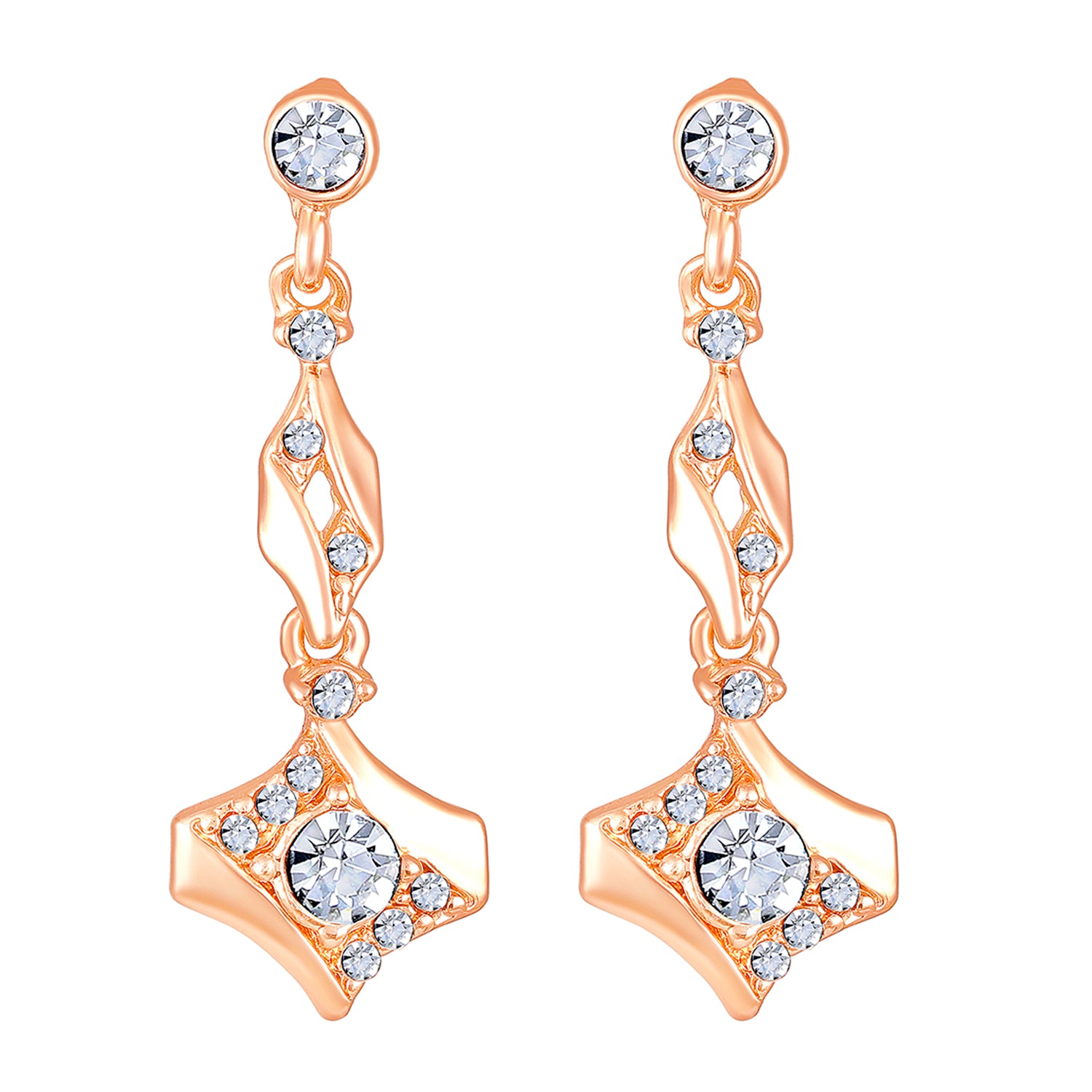 Dazzling Arc Earrings
