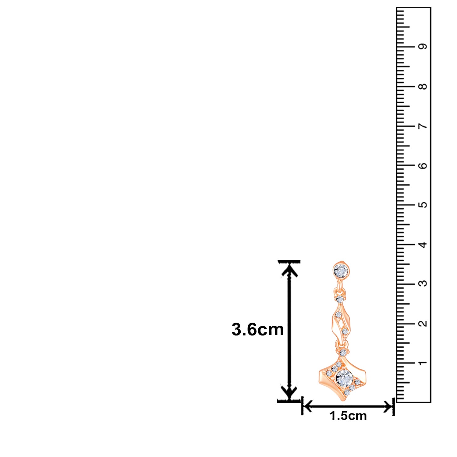 Dazzling Arc Earrings