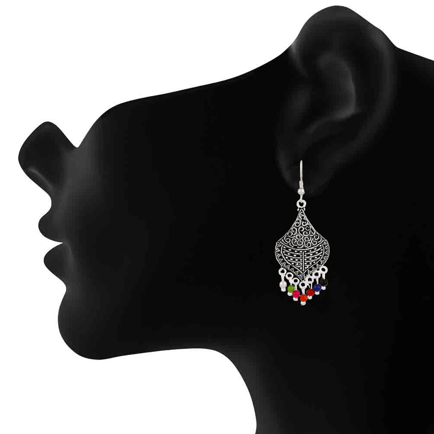 Classic Designer Multicolour Beads Earrings