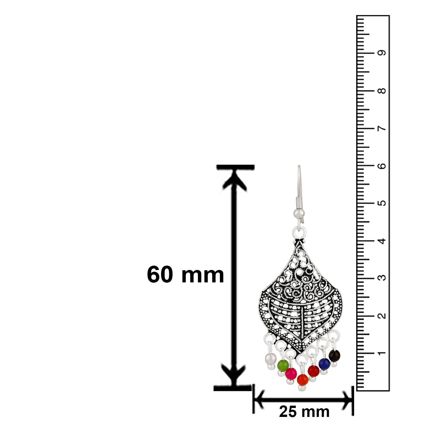 Classic Designer Multicolour Beads Earrings