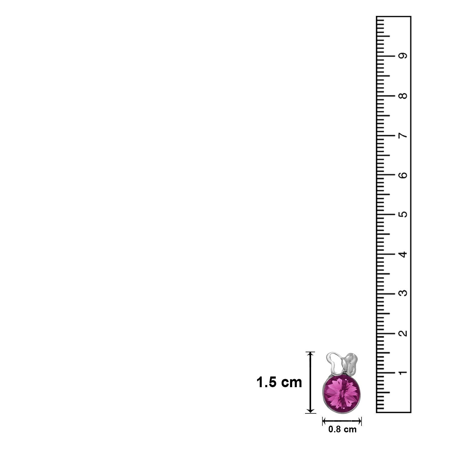 Pink Solitaire Butterfly