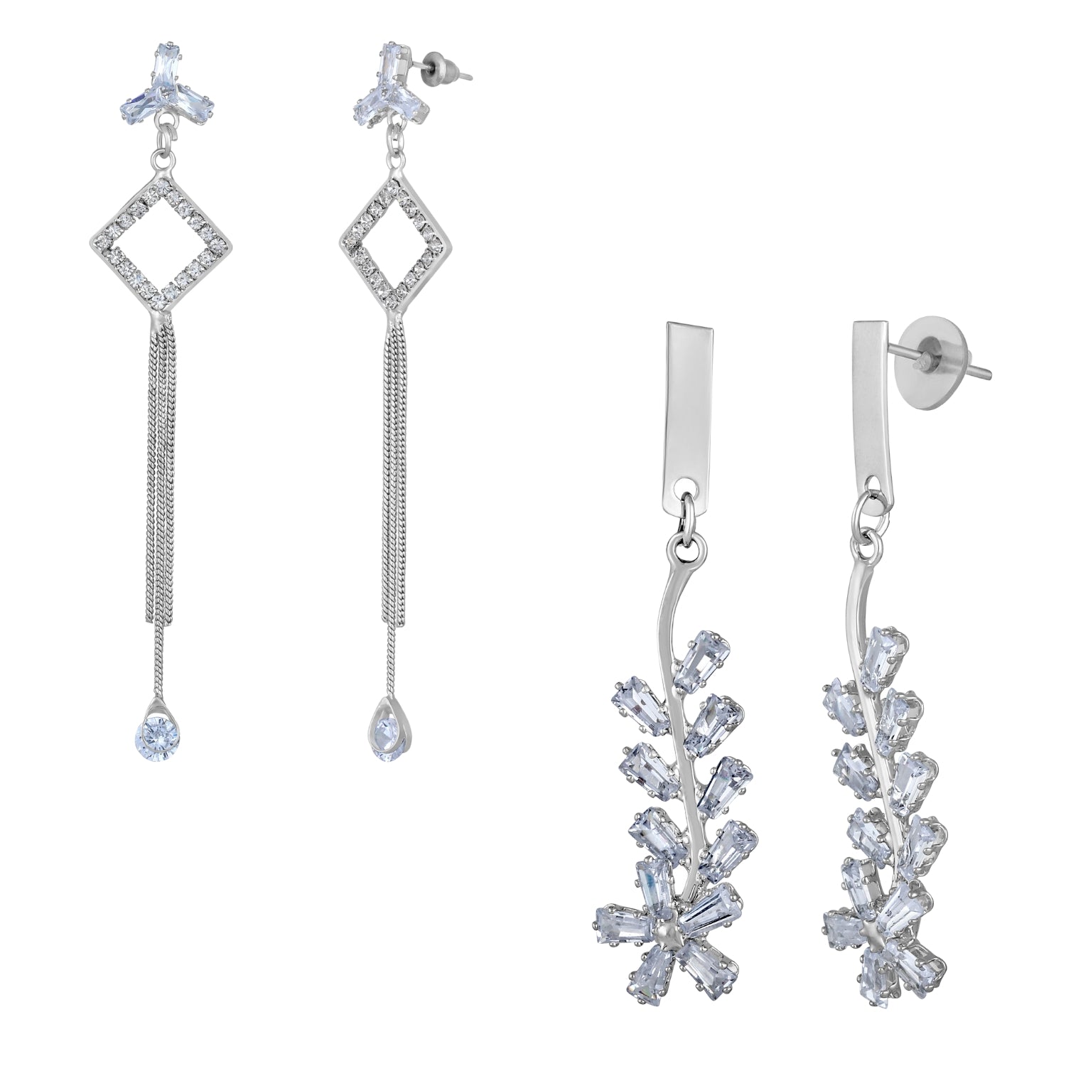 Combo of 2  Party Wear Earrings