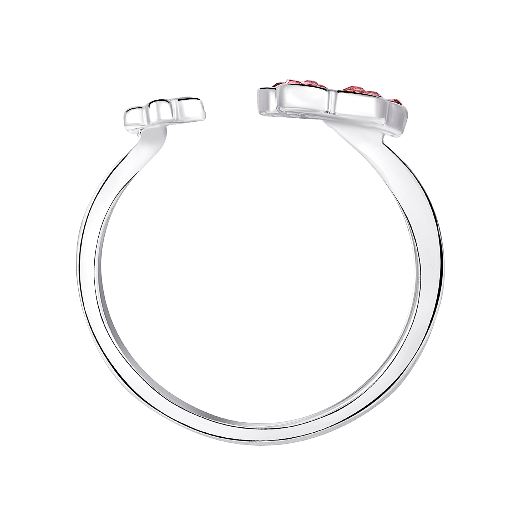 Wispy Butterfly Adjustable Finger ring