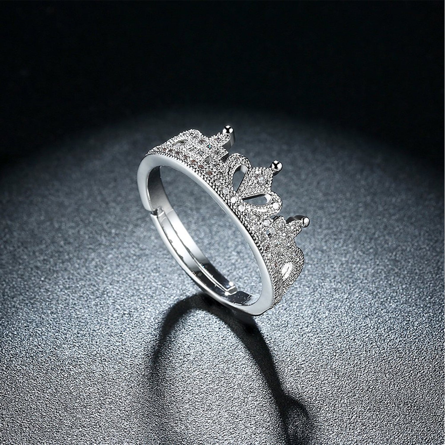 Royal Crown Designer Finger Ring FR1103037R