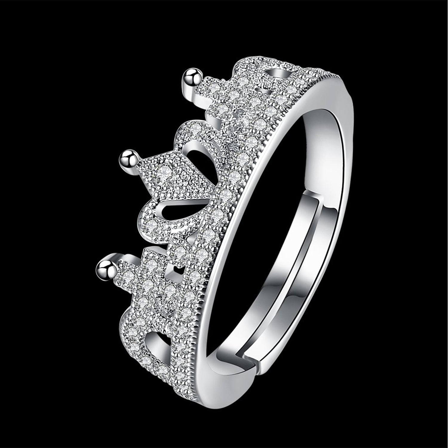 Royal Crown Designer Finger Ring FR1103037R