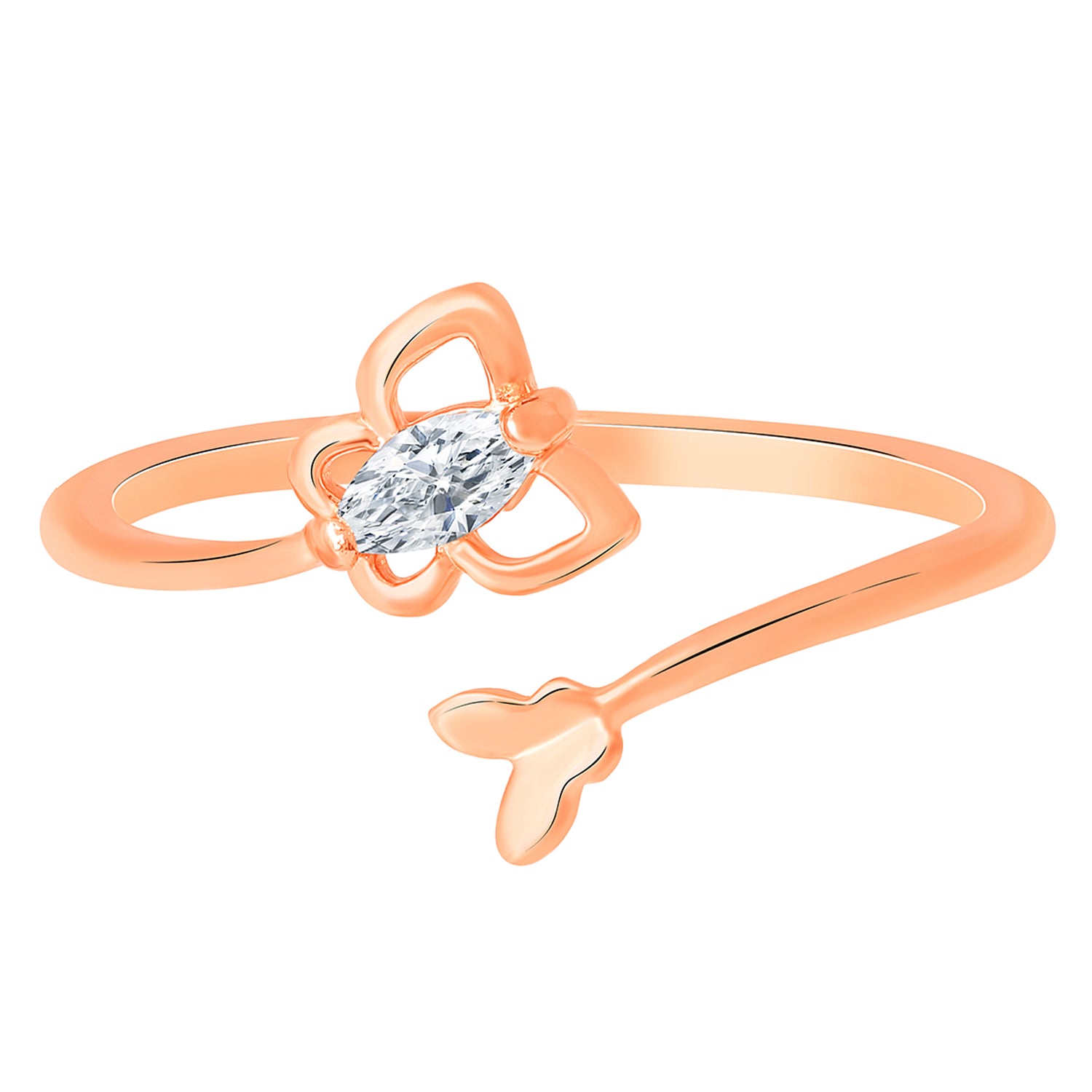 Butterfly Shape Adjustable Finger Ring