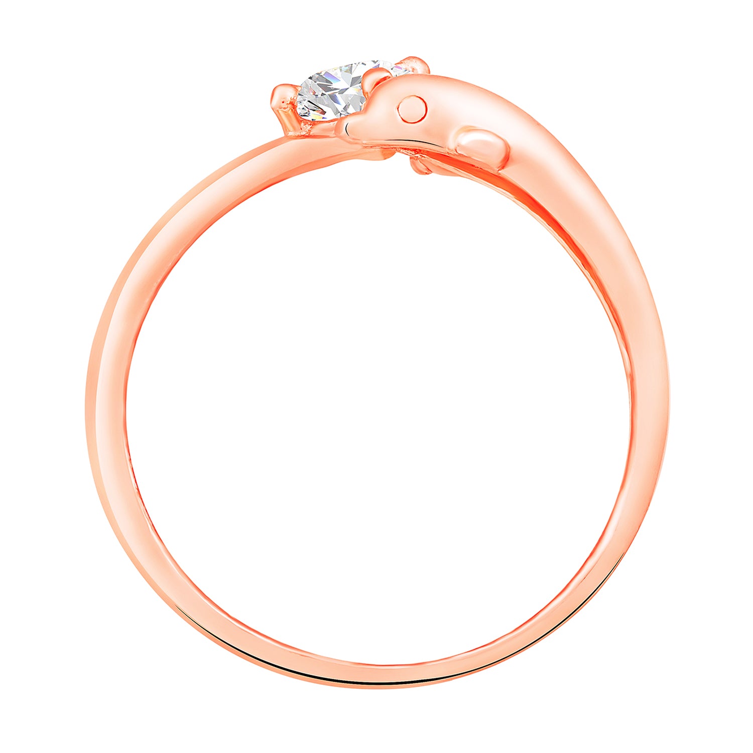 Dolphin Shaped Adjustable Finger Ring