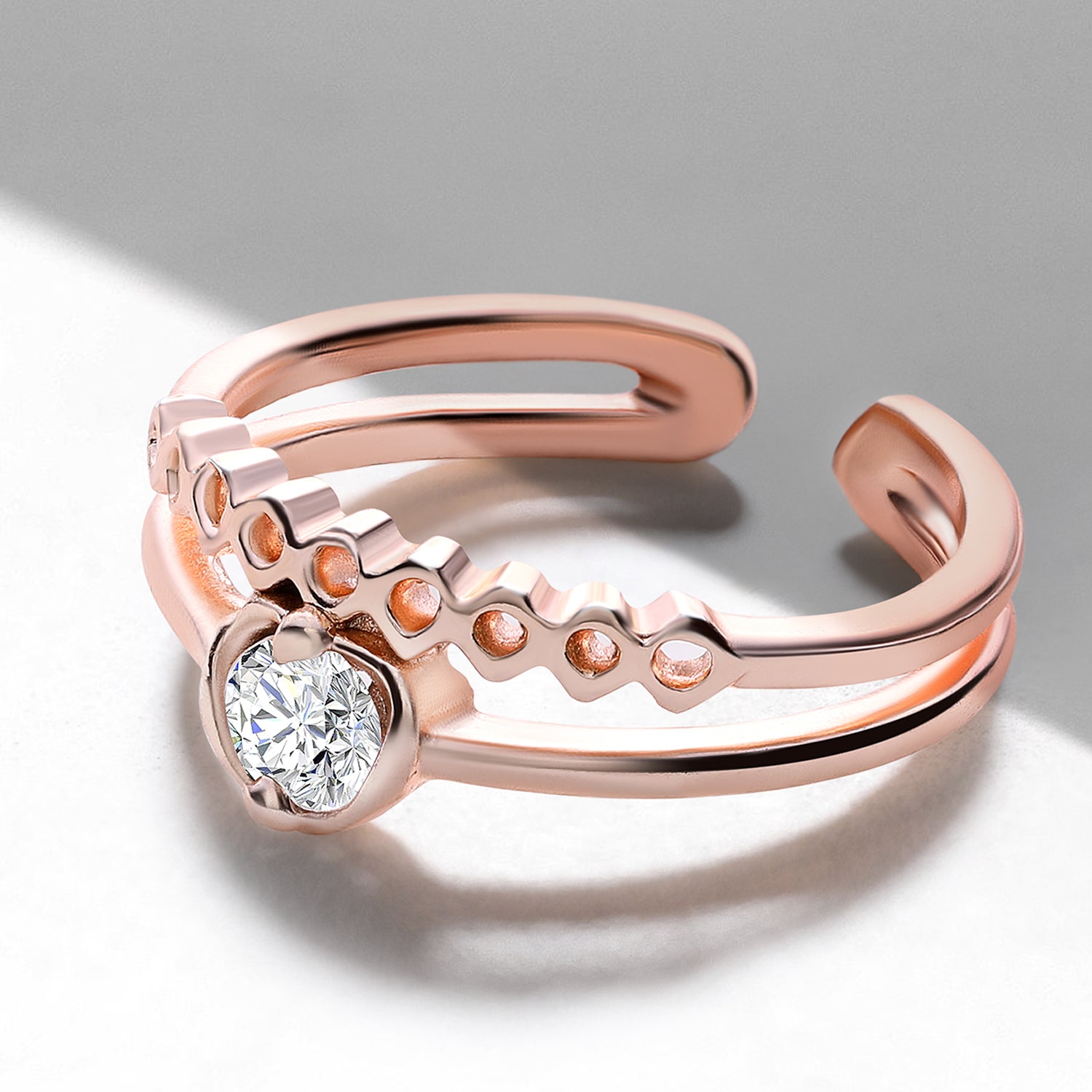 Trendy Adjustable Finger Ring