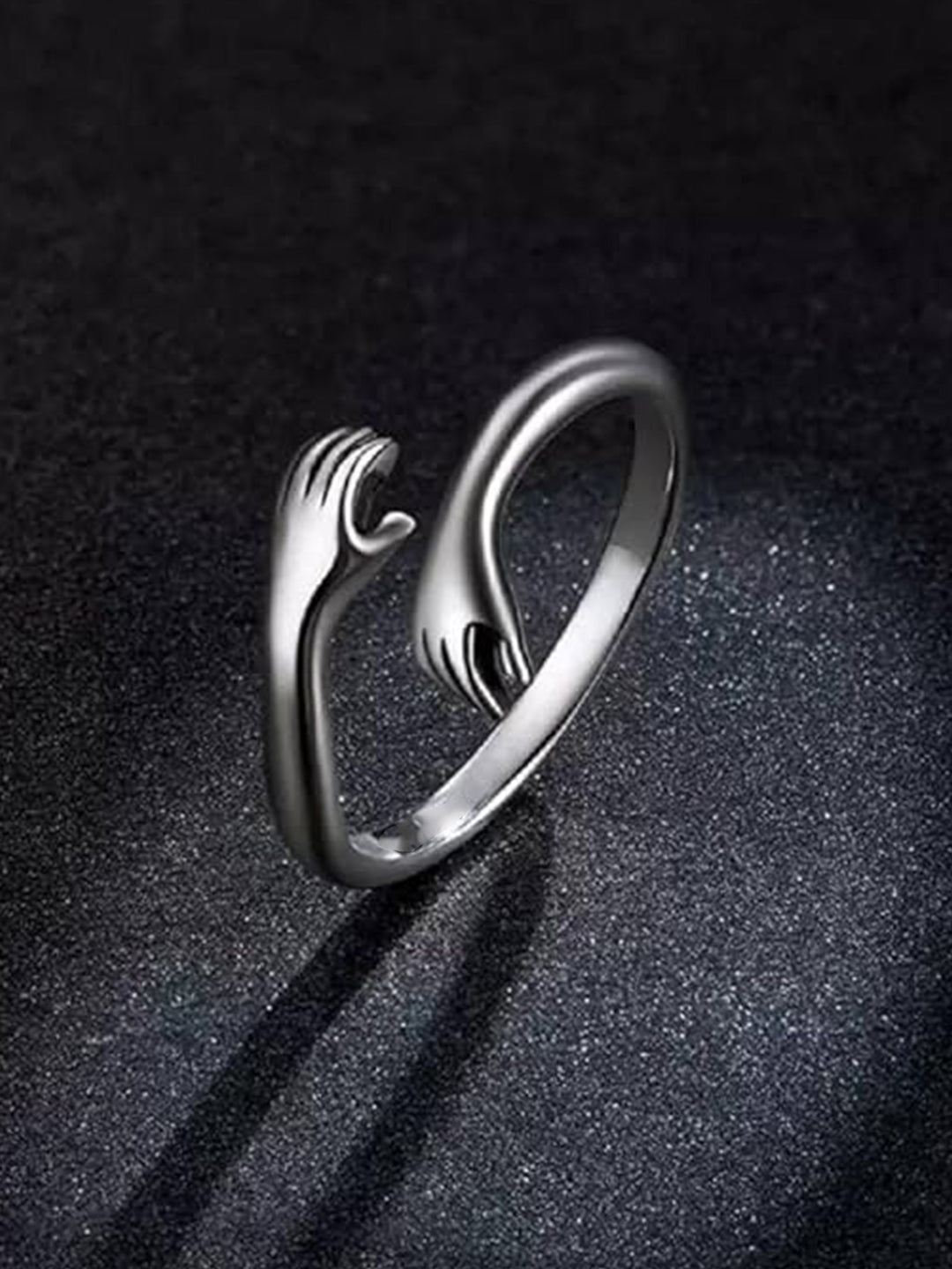 Exclusive Closed Hand Hug Ring