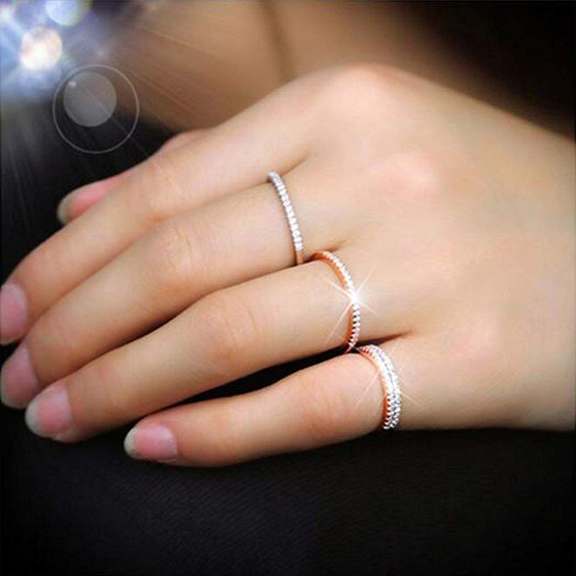 Delicate and Trendy Adjustable Finger Ring