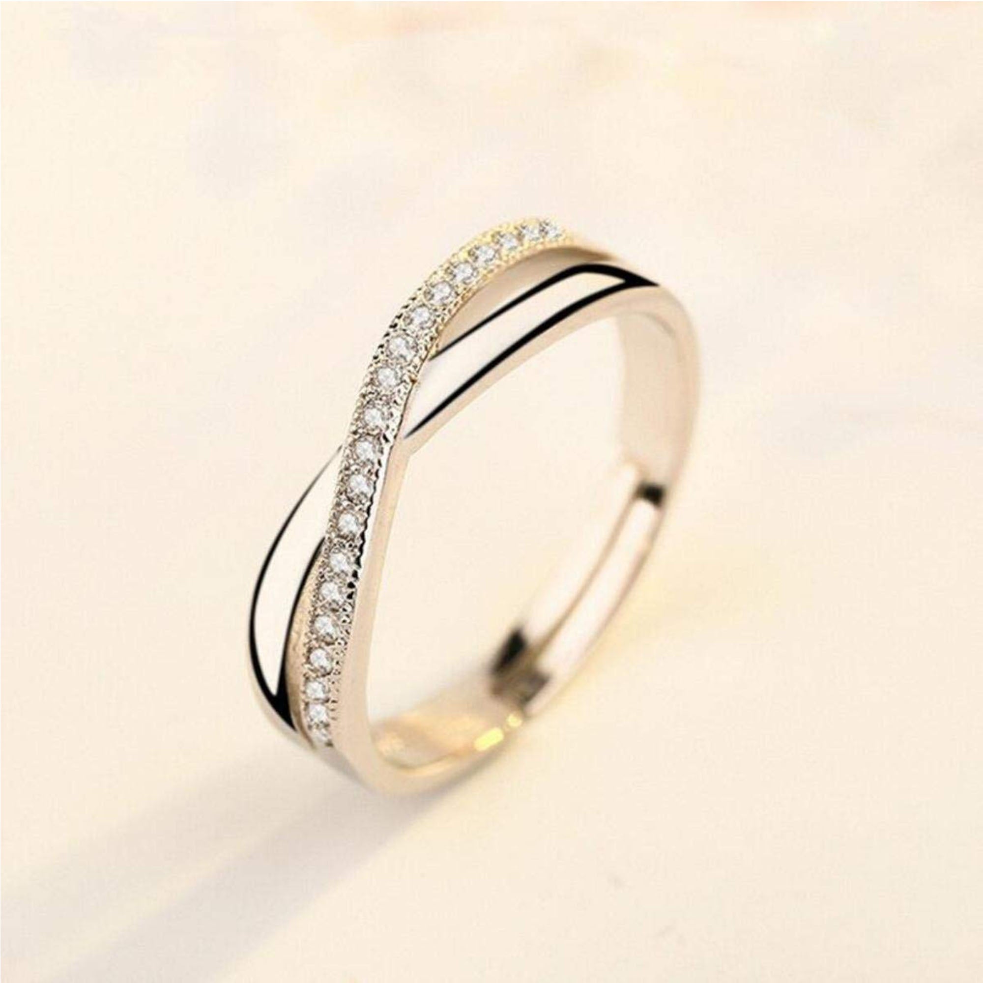 Trendy and Delicate Adjustable Finger Ring