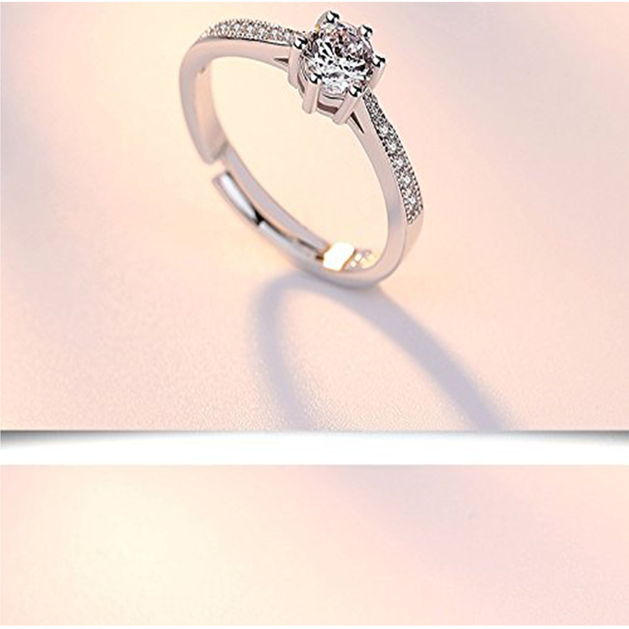 Delicate and Trendy Adjustable Finger Ring
