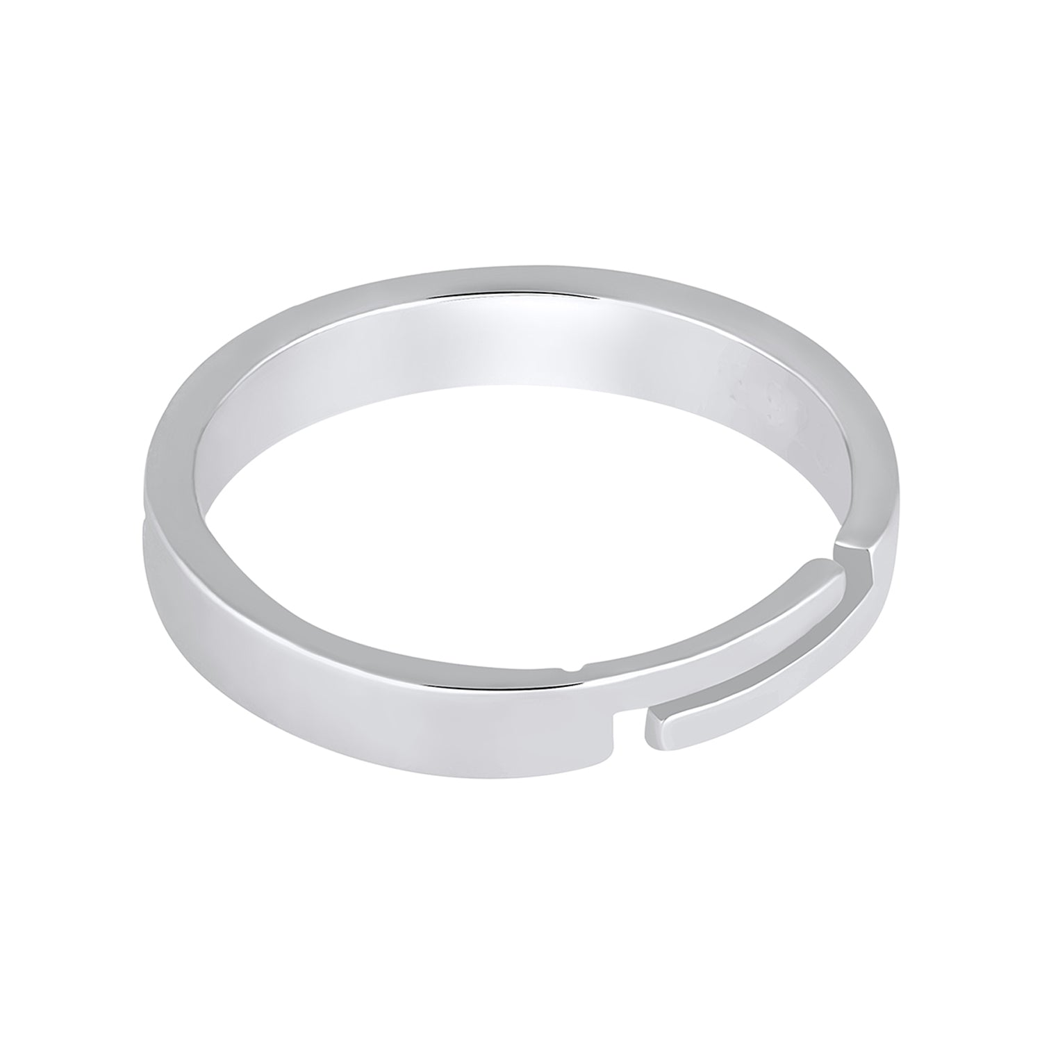 Heart and Heart Beat Adjustable Finger Ring