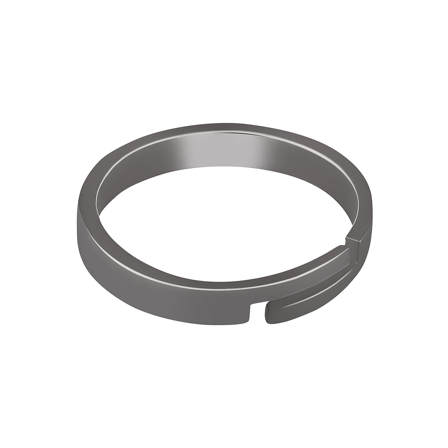 Heart and Heart Beat Adjustable Finger Ring