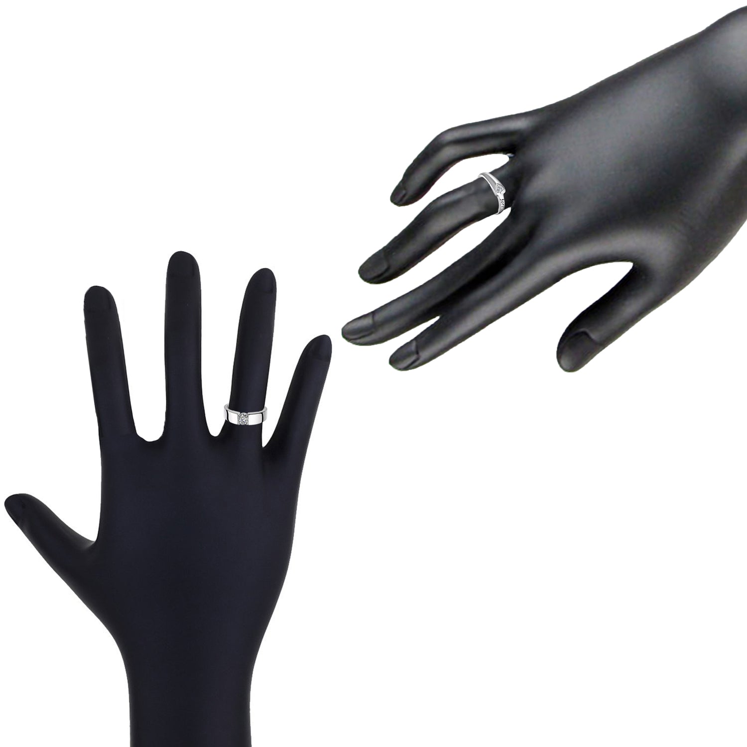 Valentine Gift Couple Ring Set