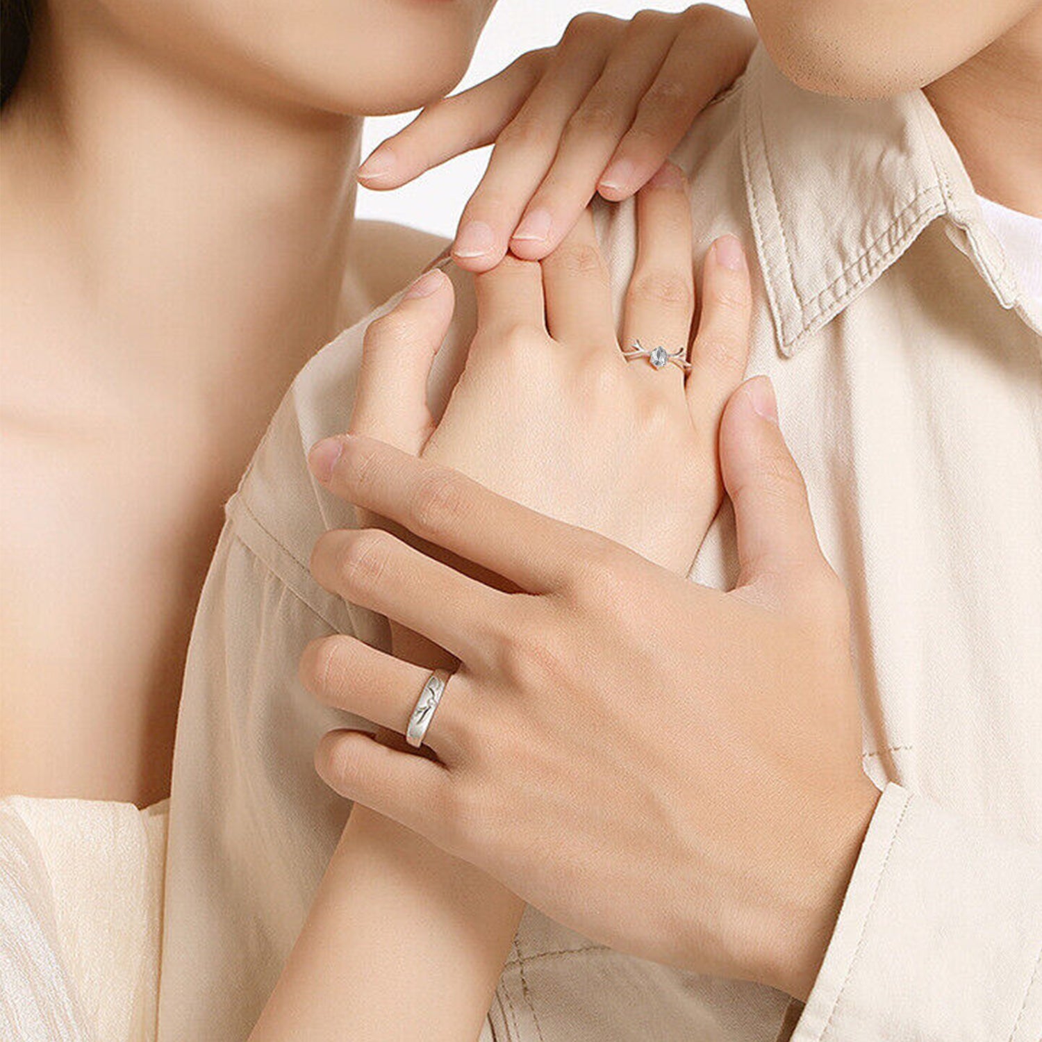 Eternal Love Couple Ring set