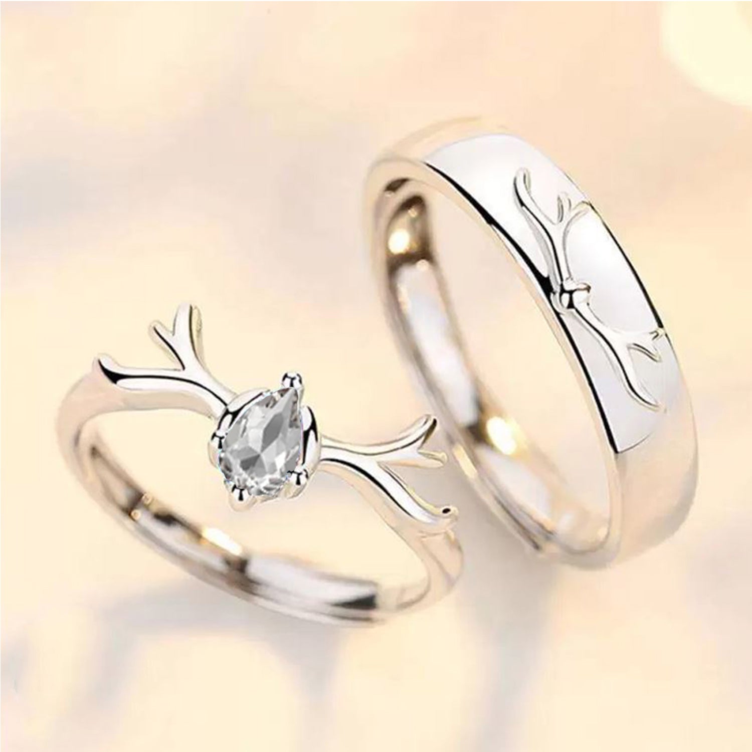Eternal Love Couple Ring set