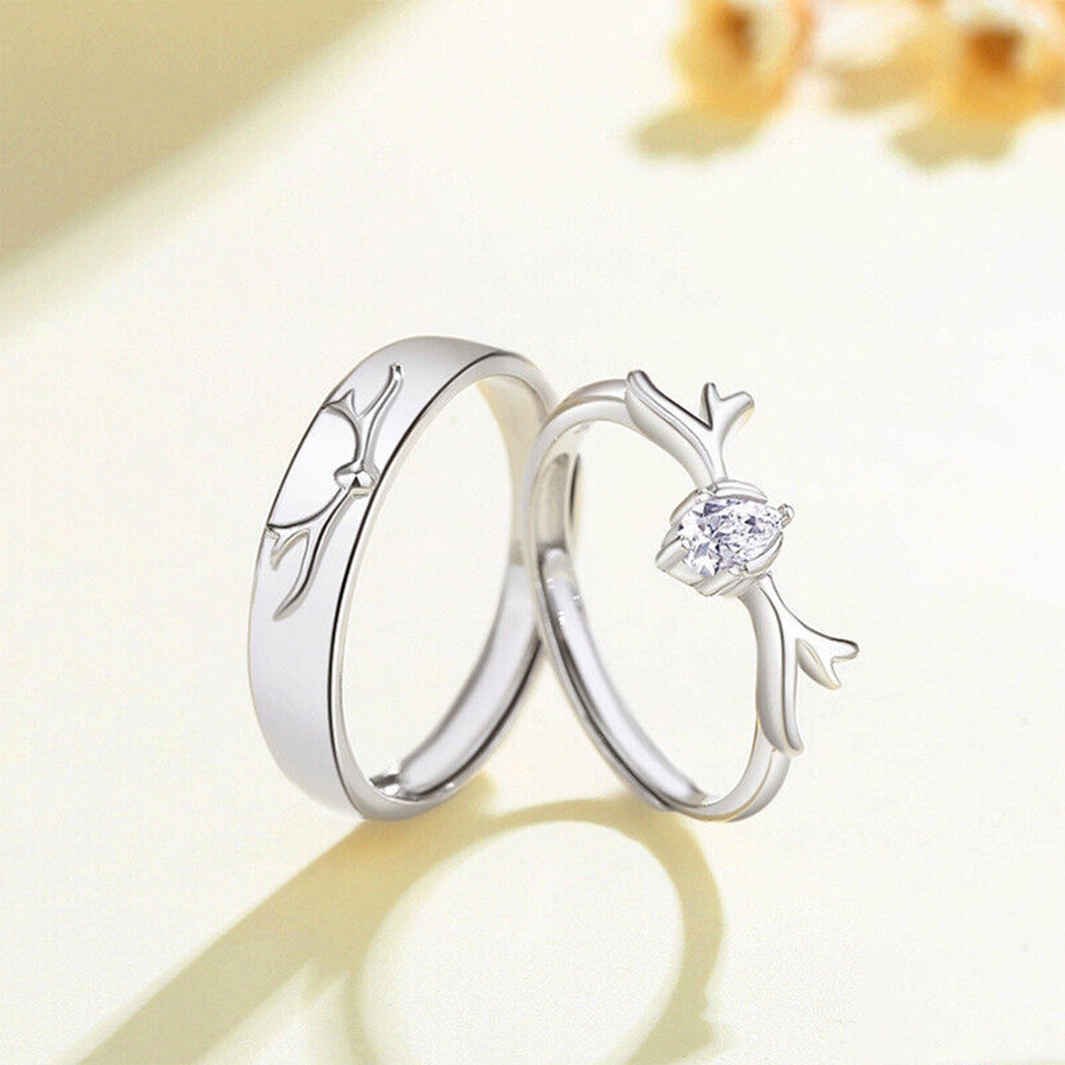 Eternal Love Couple Ring set