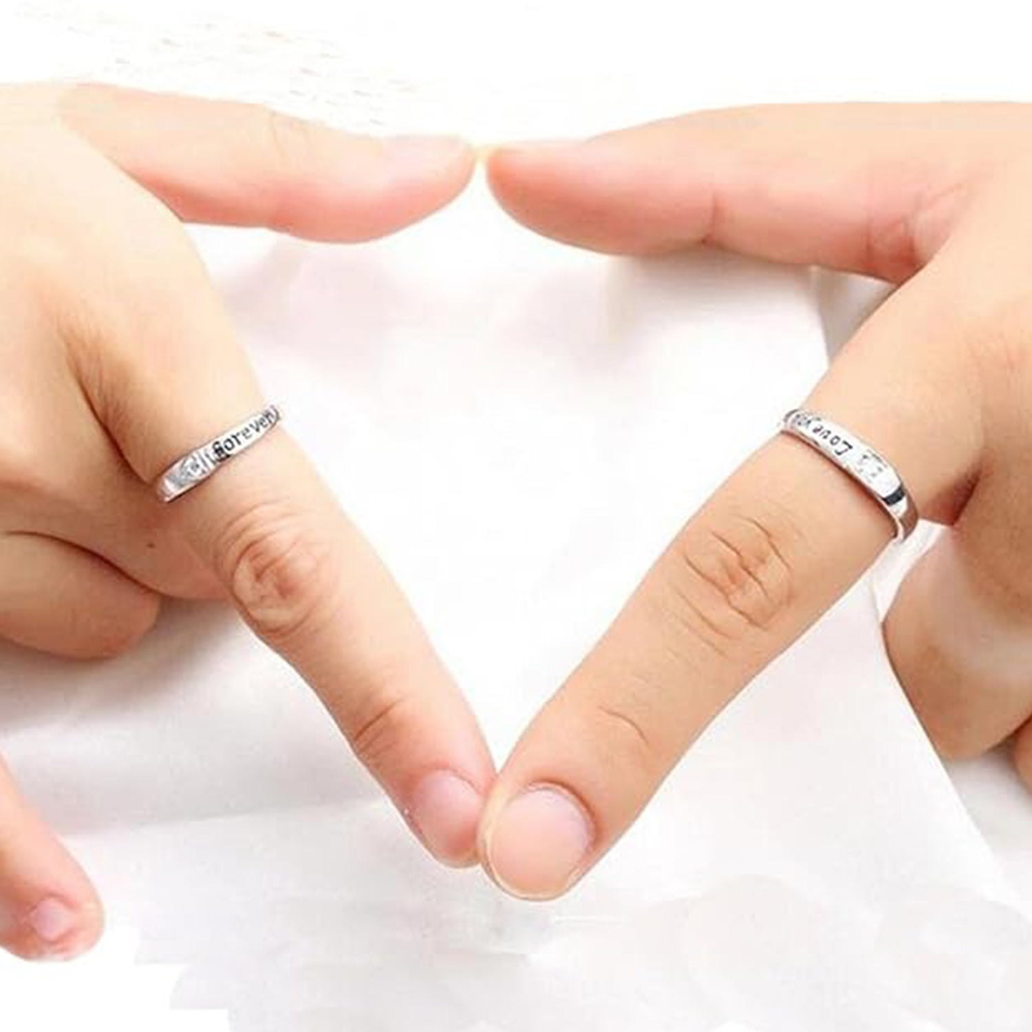 Forever Together Couple Ring Set