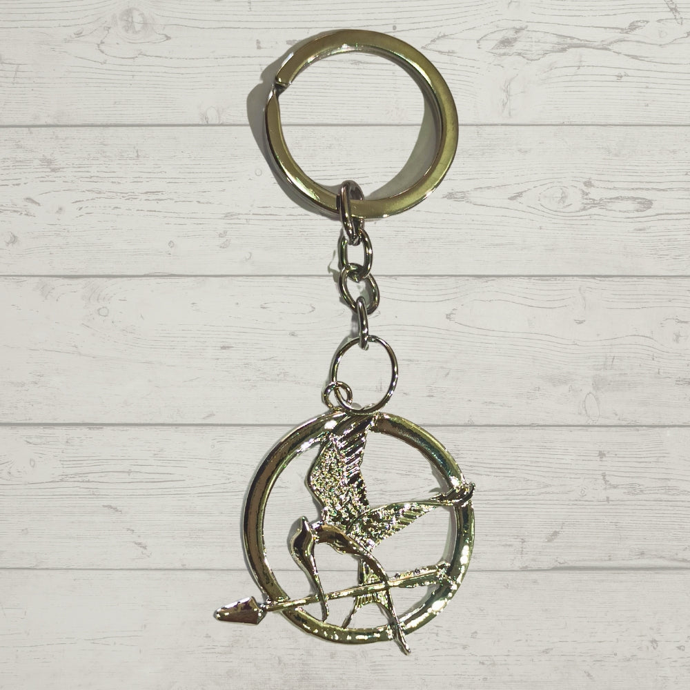 Mockingjay and Arrow Bird Keychain