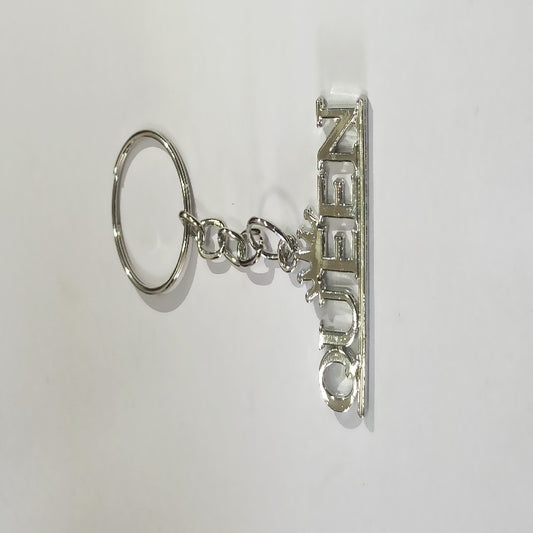 Silver Color Queen Keychain