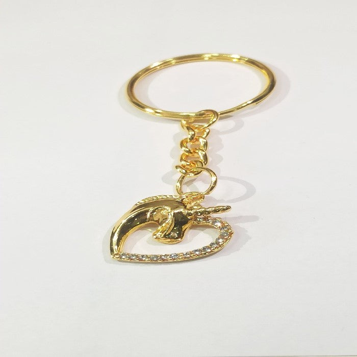 Unicorn Heart Love KeyChains for Women