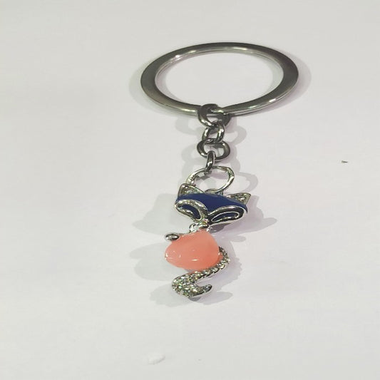Glorious Crystal Cat Key Chains for Girls and Women