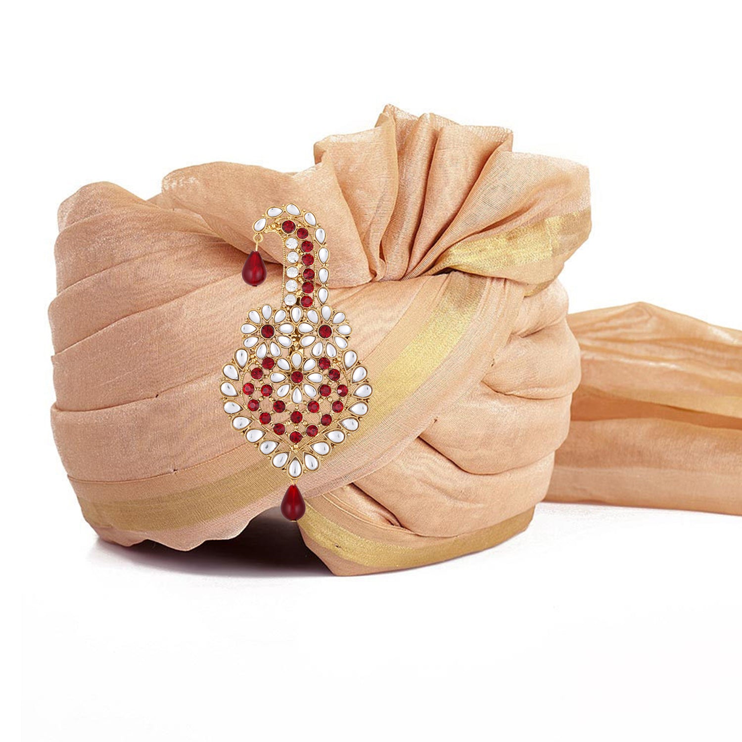 Perfect Safa Kalangi Brooch for Men