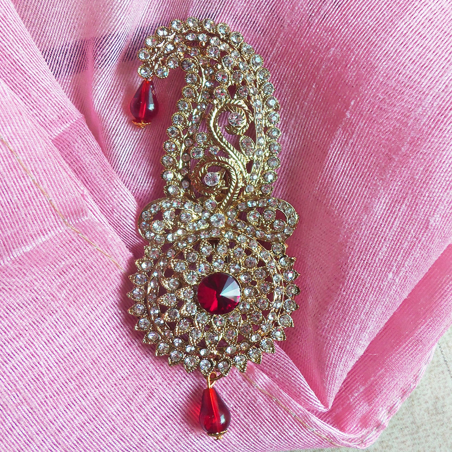 Perfect Safa Kalangi Brooch for Men