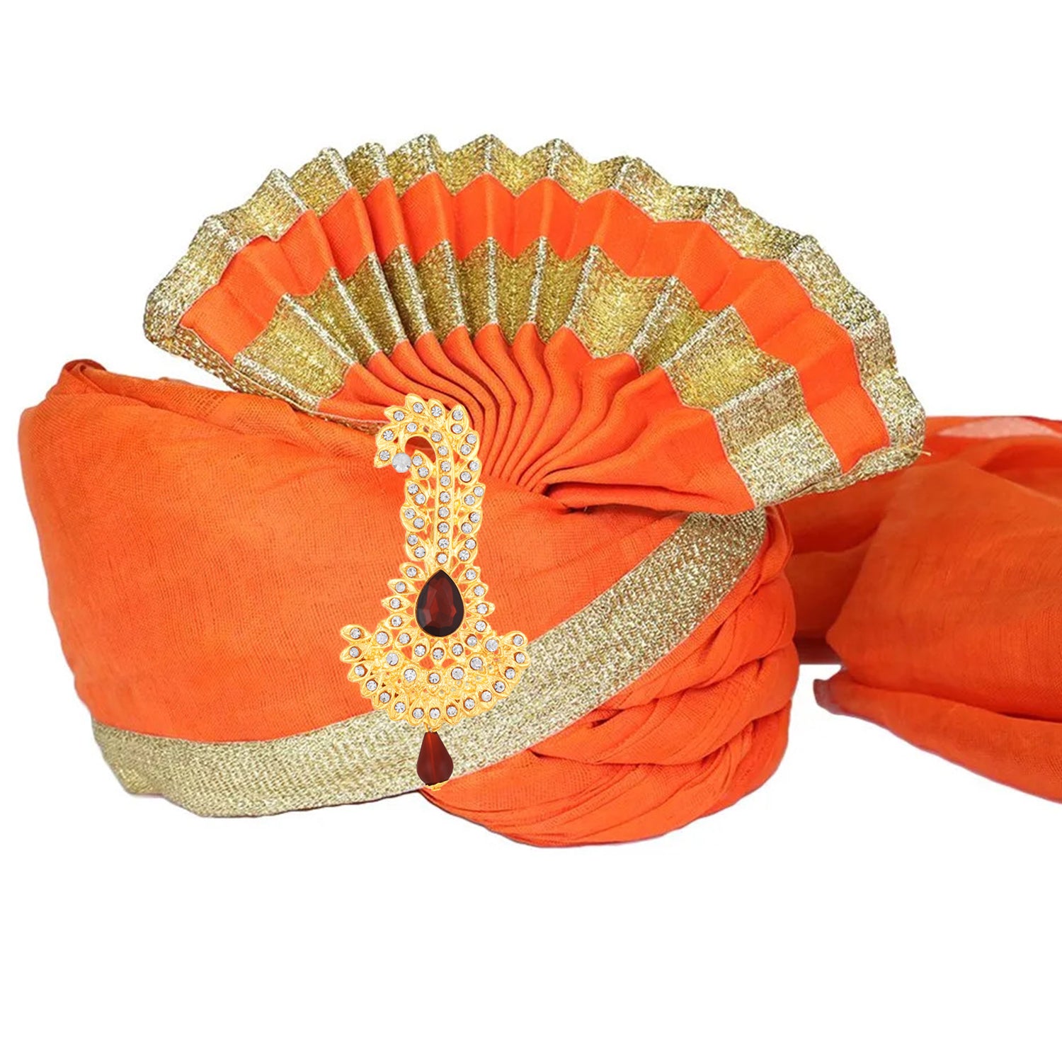 Perfect Safa Kalangi Brooch for Men