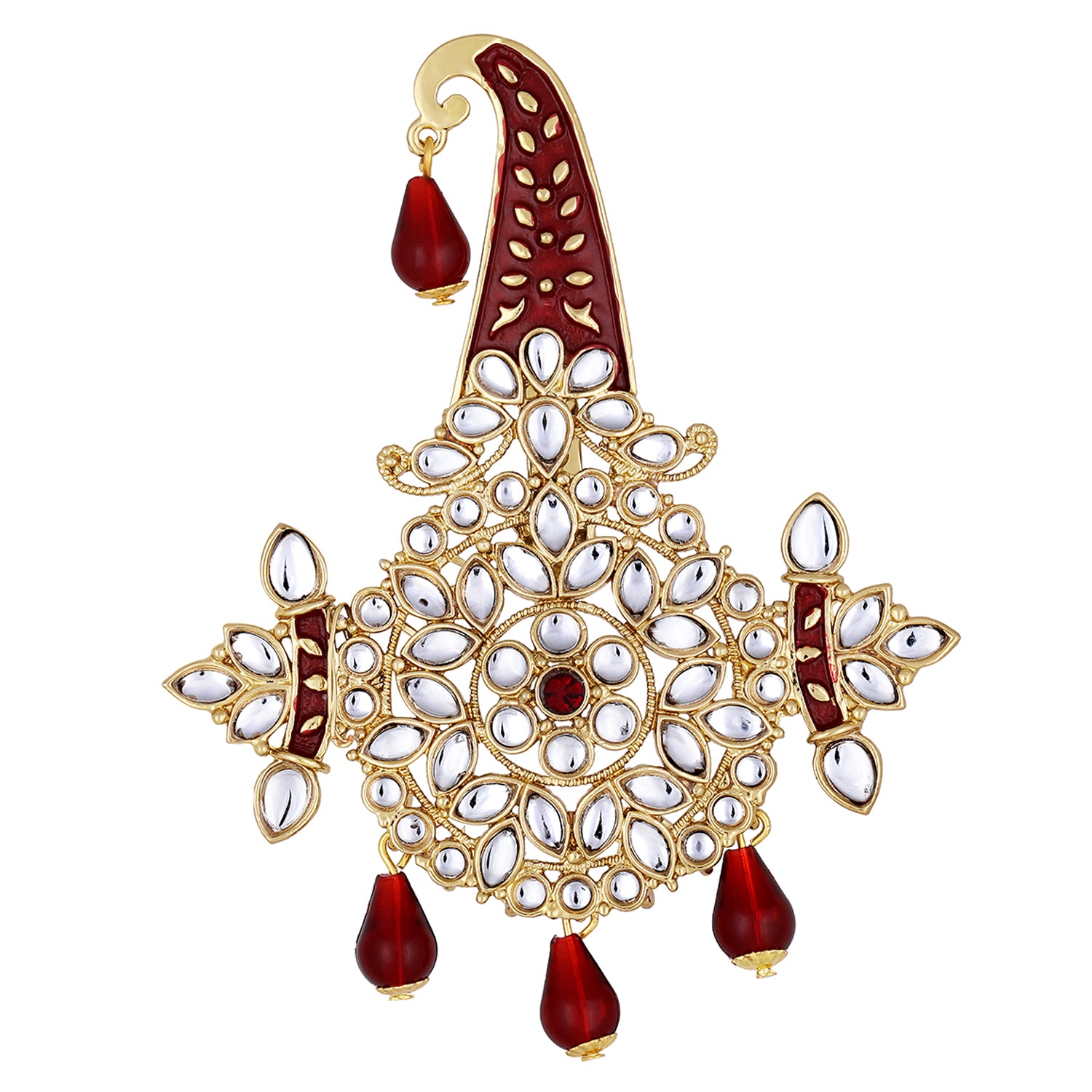 Perfect Safa Kalangi Brooch for Men