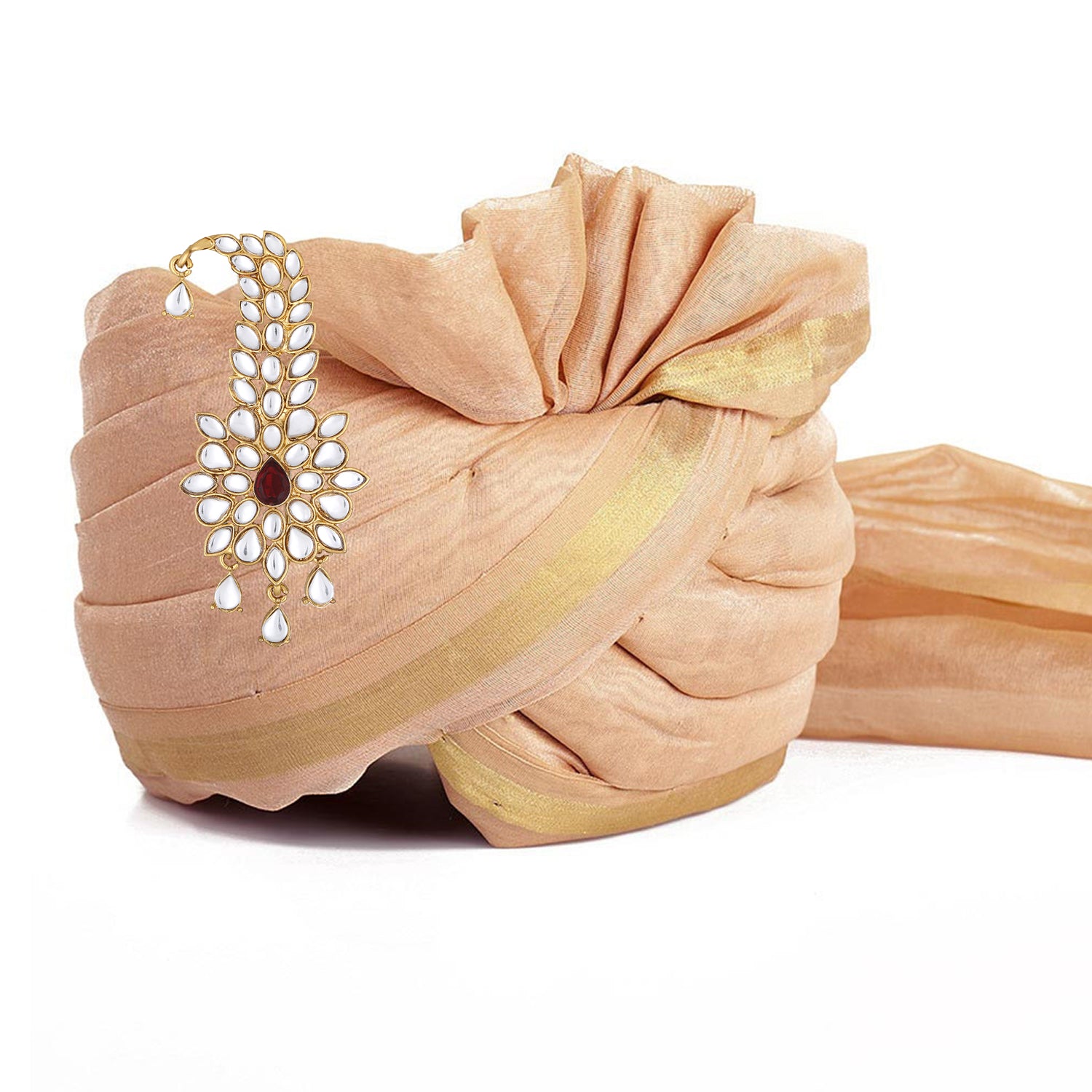 Perfect Safa Kalangi Brooch for Men