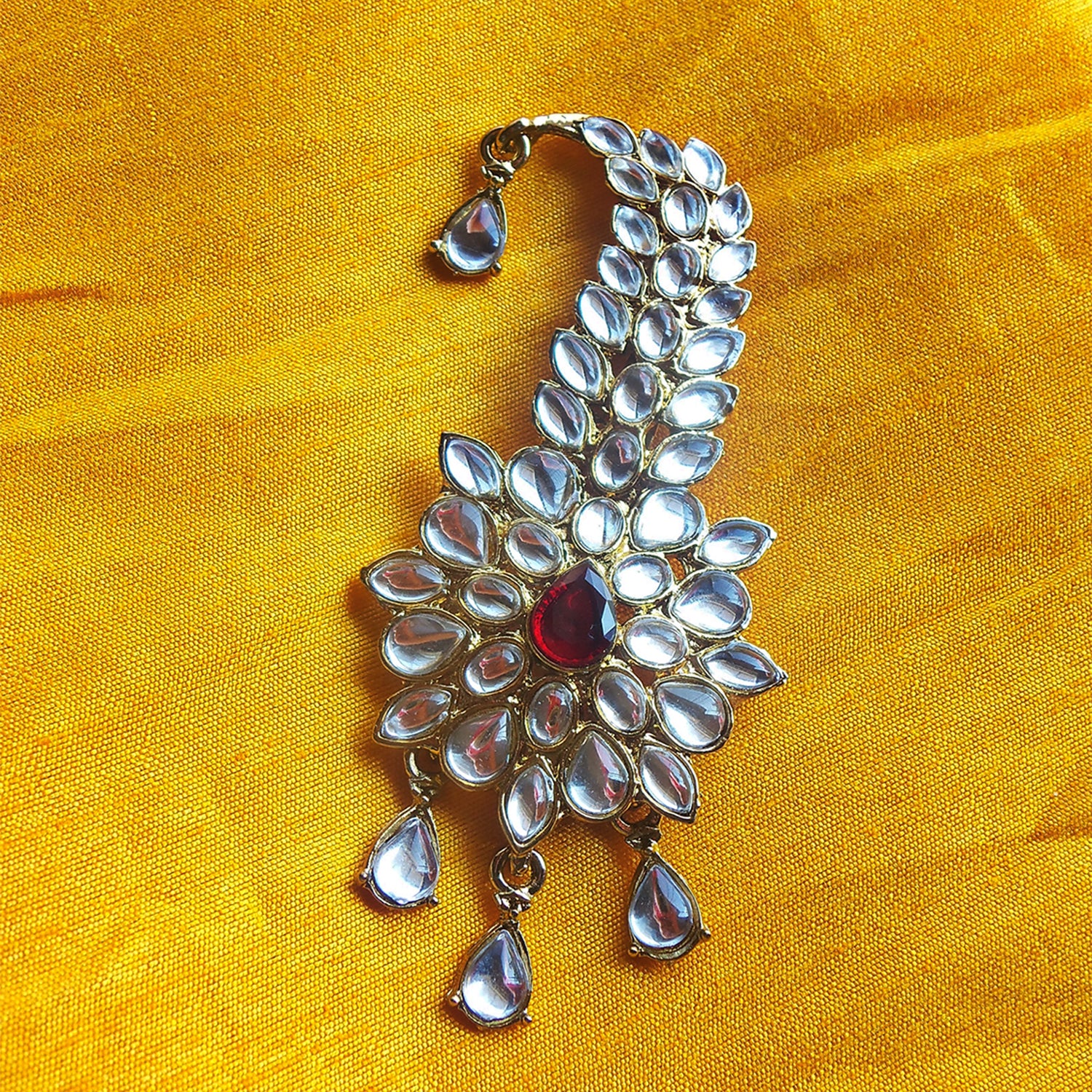 Perfect Safa Kalangi Brooch for Men