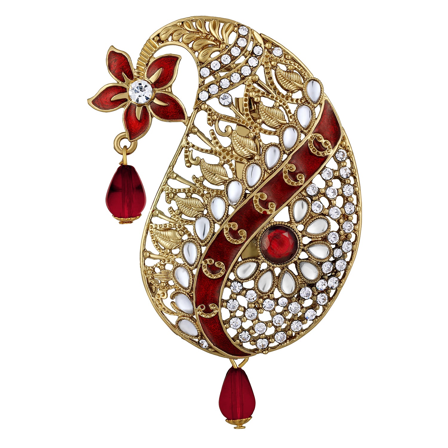 Perfect Safa Kalangi Brooch for Men