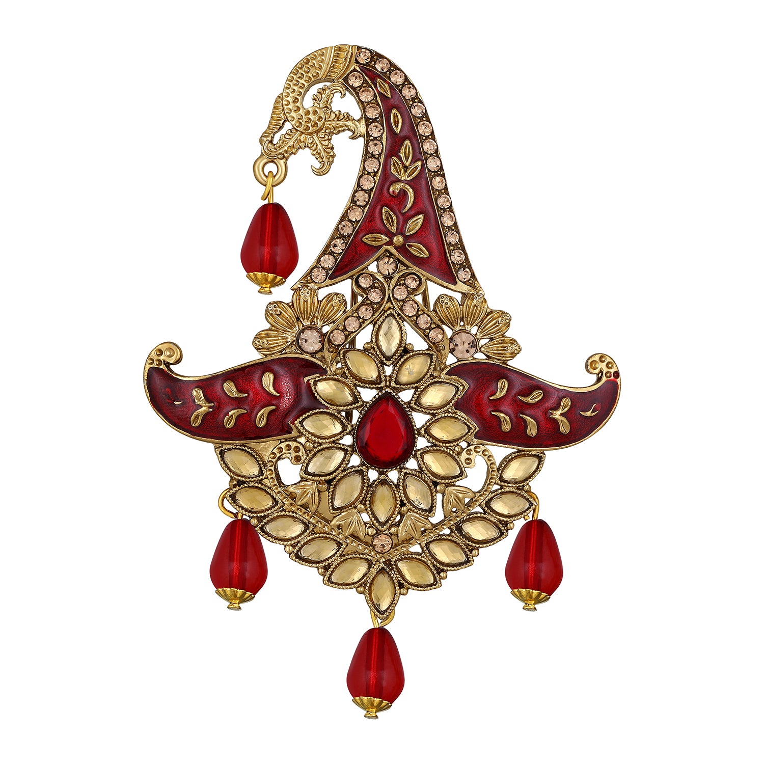Perfect Safa Kalangi Brooch for Men