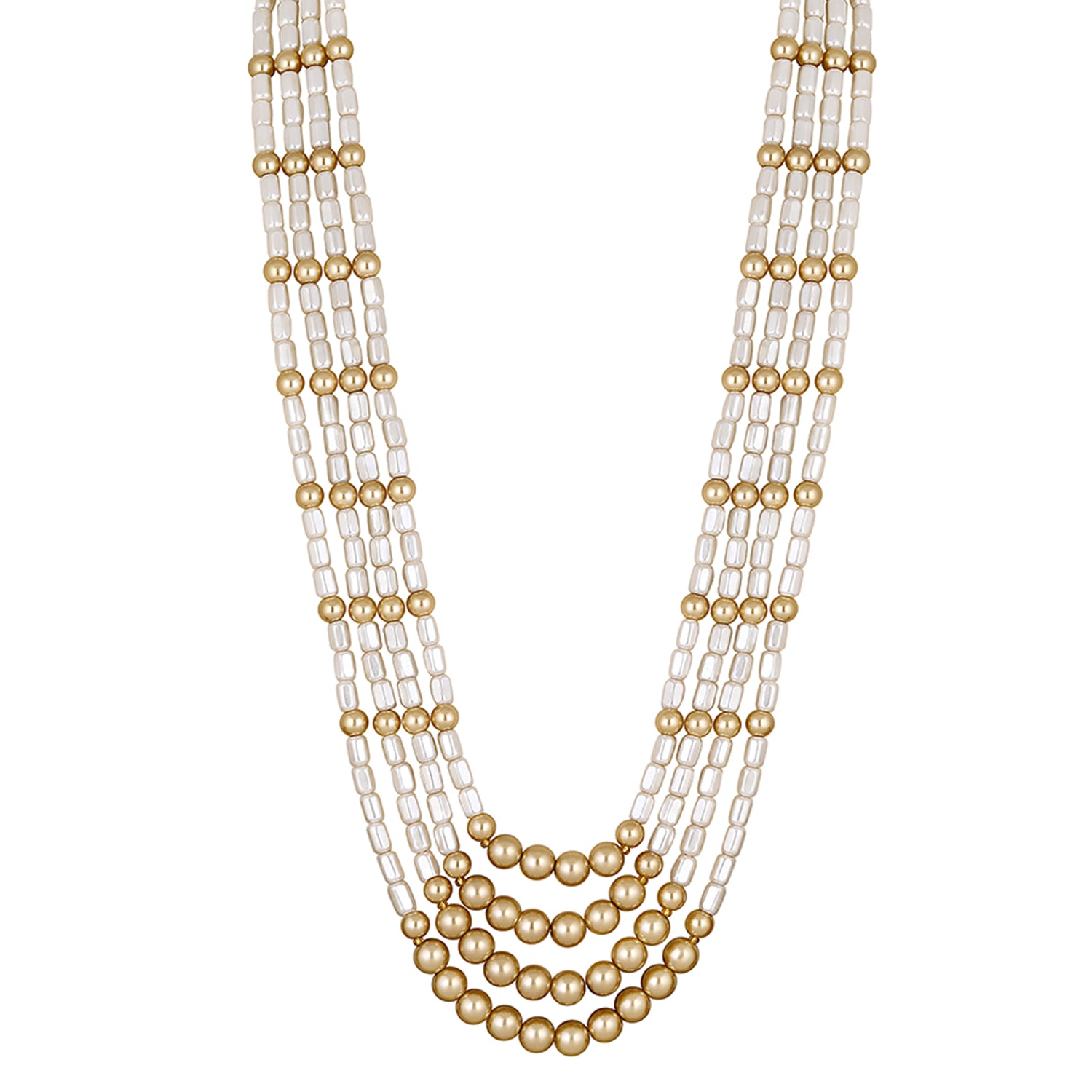 4 Layers Dulha Moti Mala