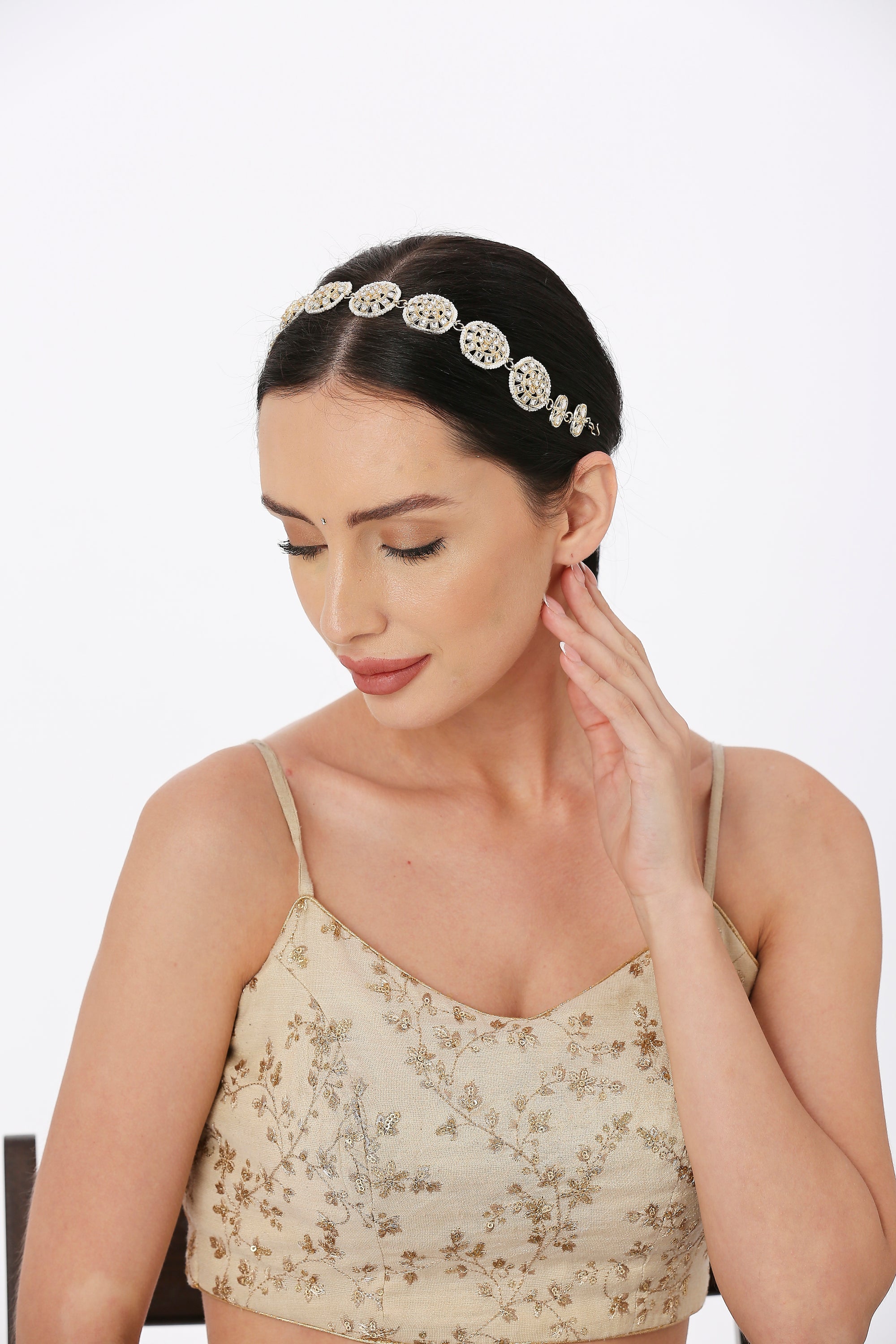 Circular Shaped Flowers Mathapatti