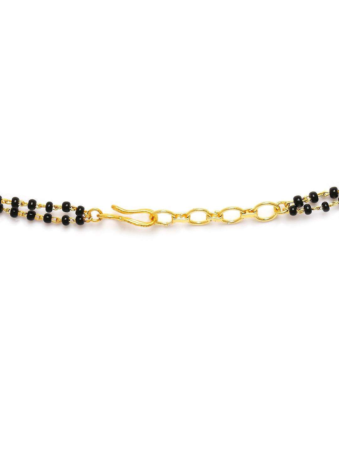 Brilliant Bright Bunch Tanmaniya Chain Mangalsutra Set with Cubic Zirconia